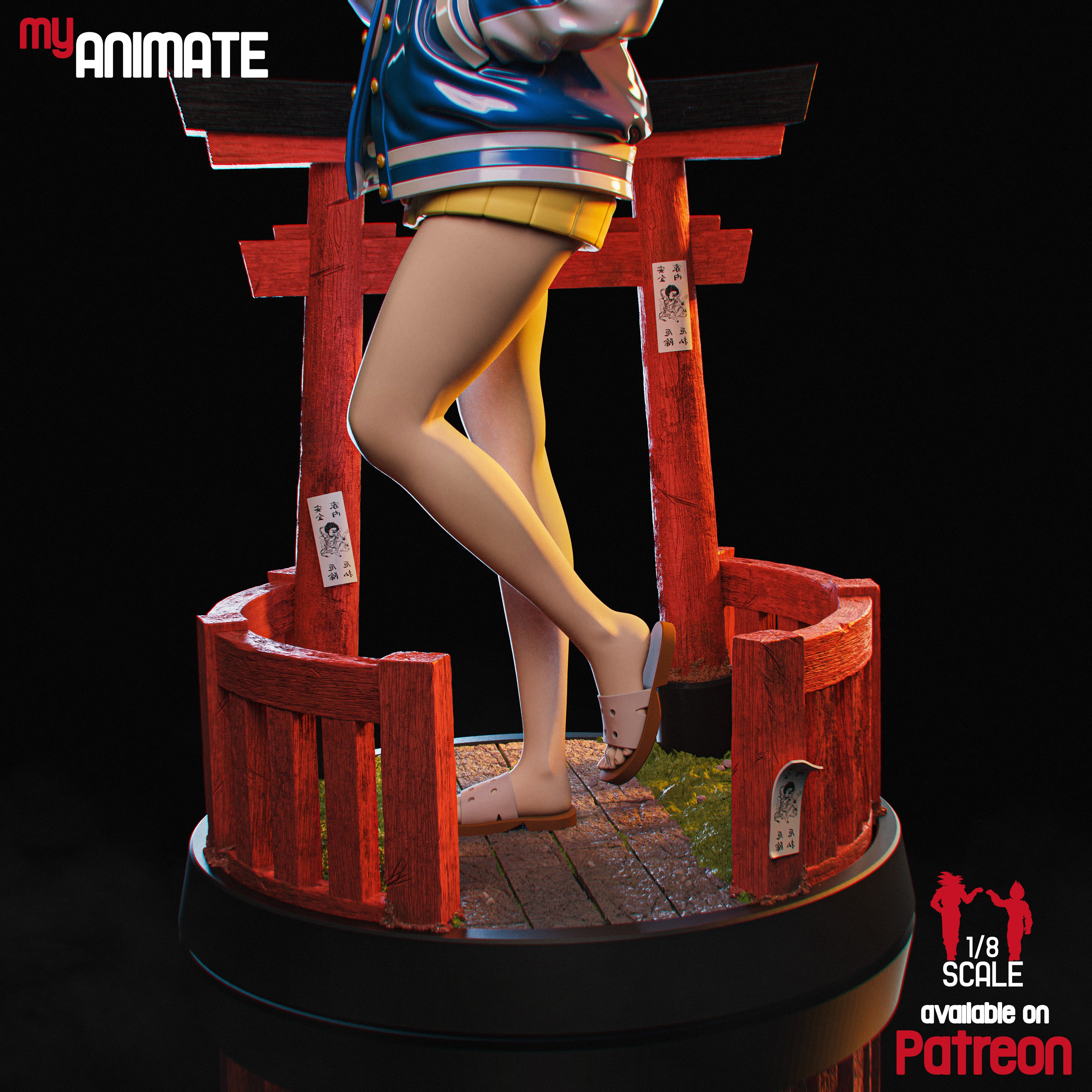 The Spirit Slayer | Maximum Detailed 12K 3D Printed Figure