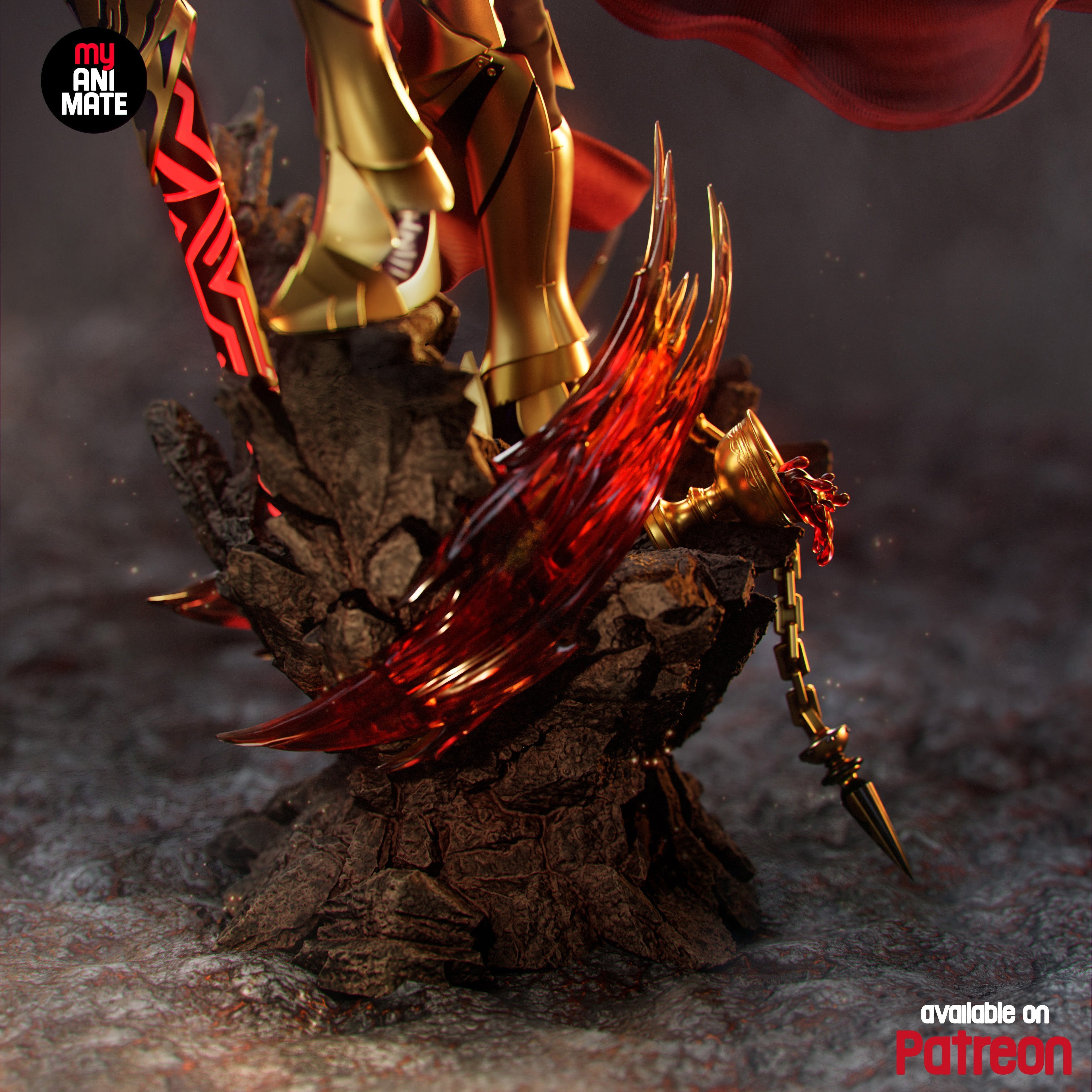 The King of Heroes Statue