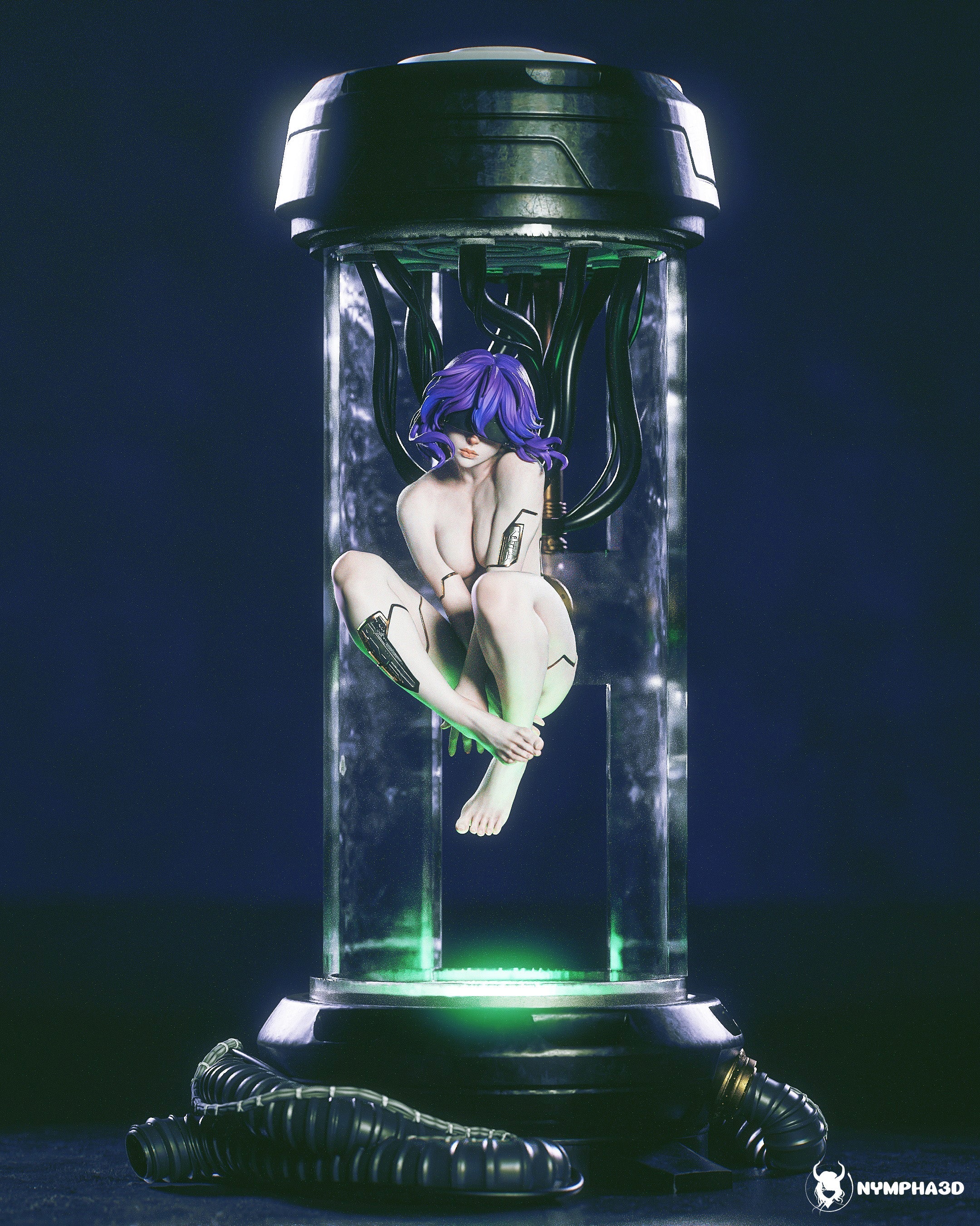 The Shell Commander Statue