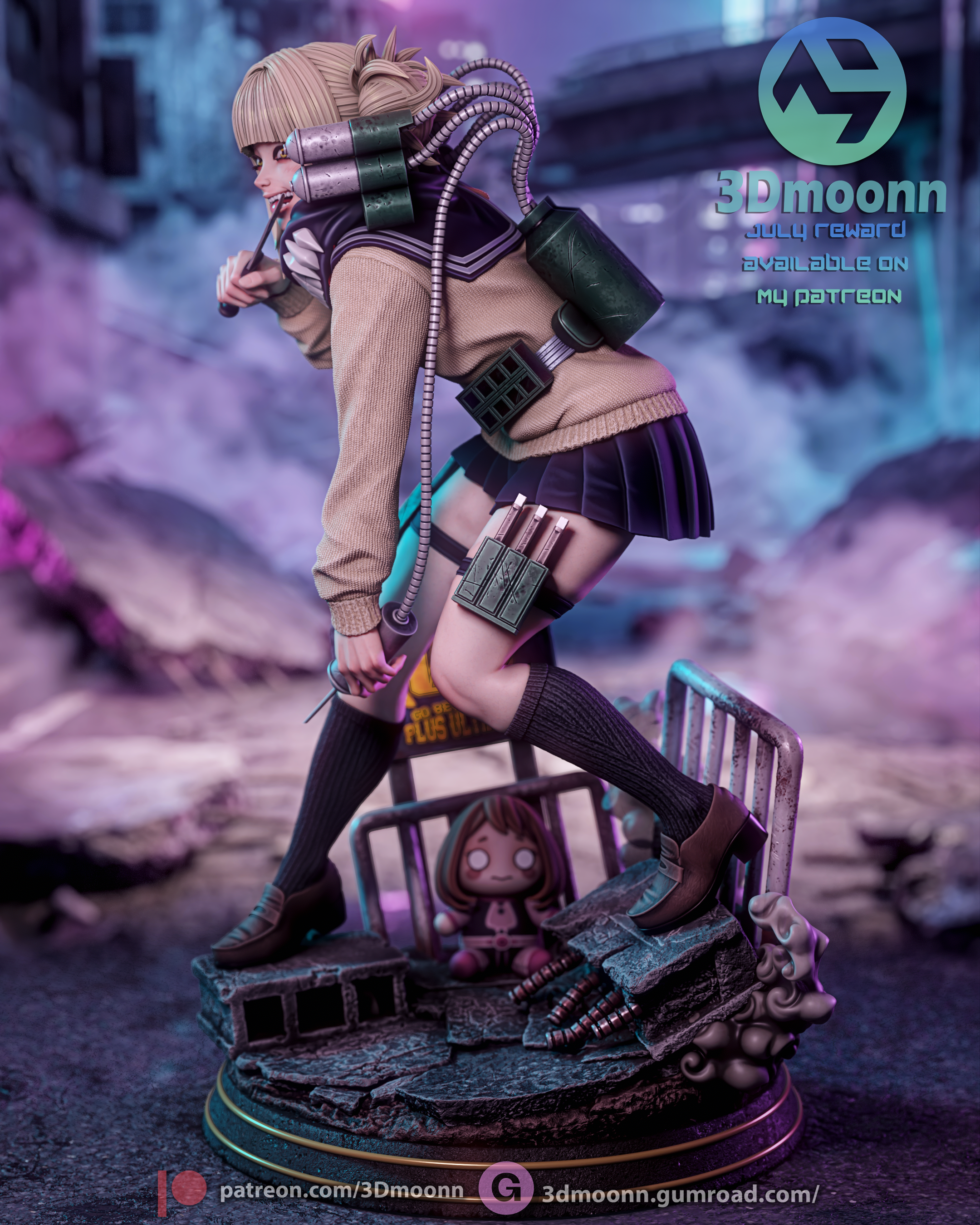The Bloodthirsty Villain Statue
