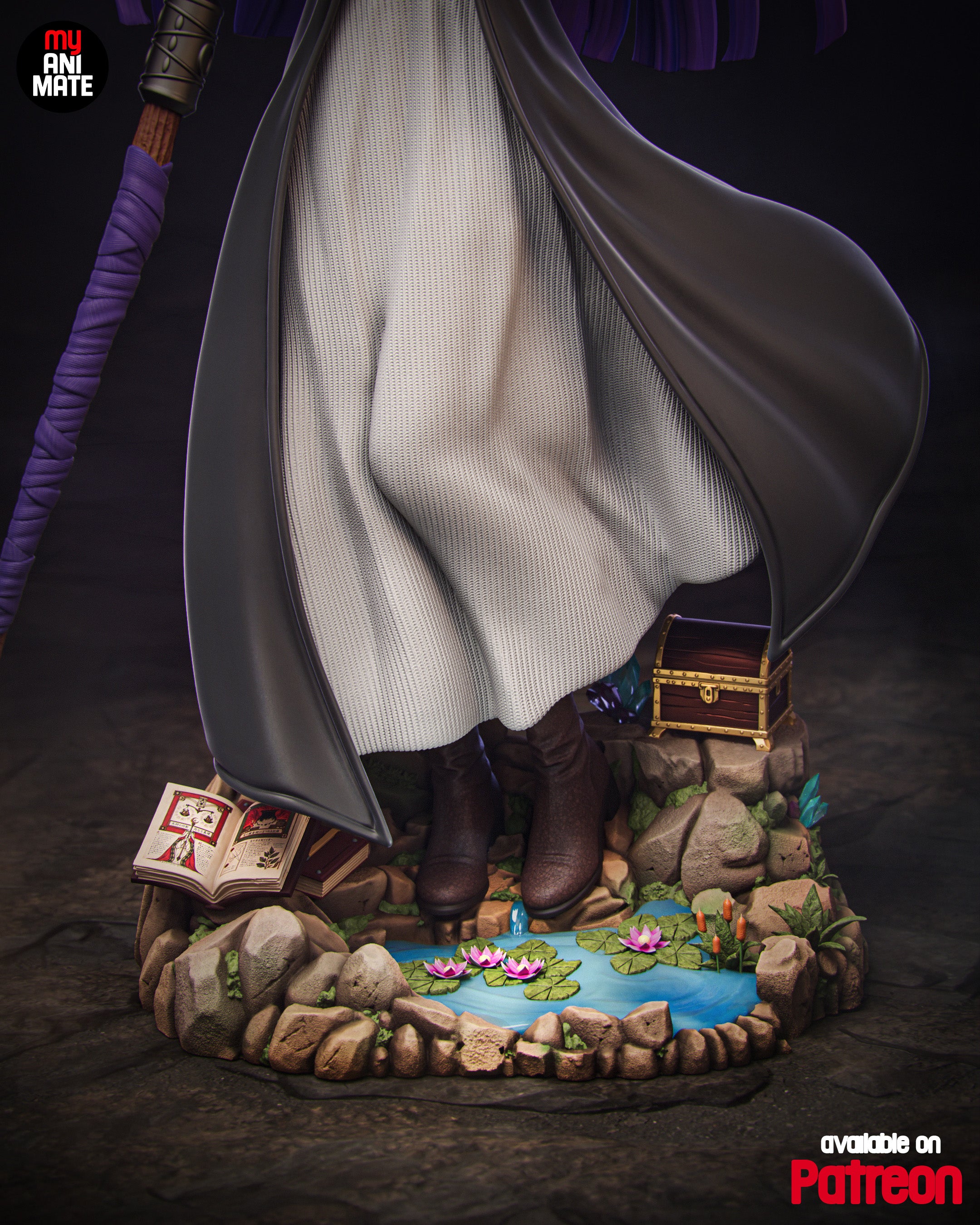 The Young Mage Statue