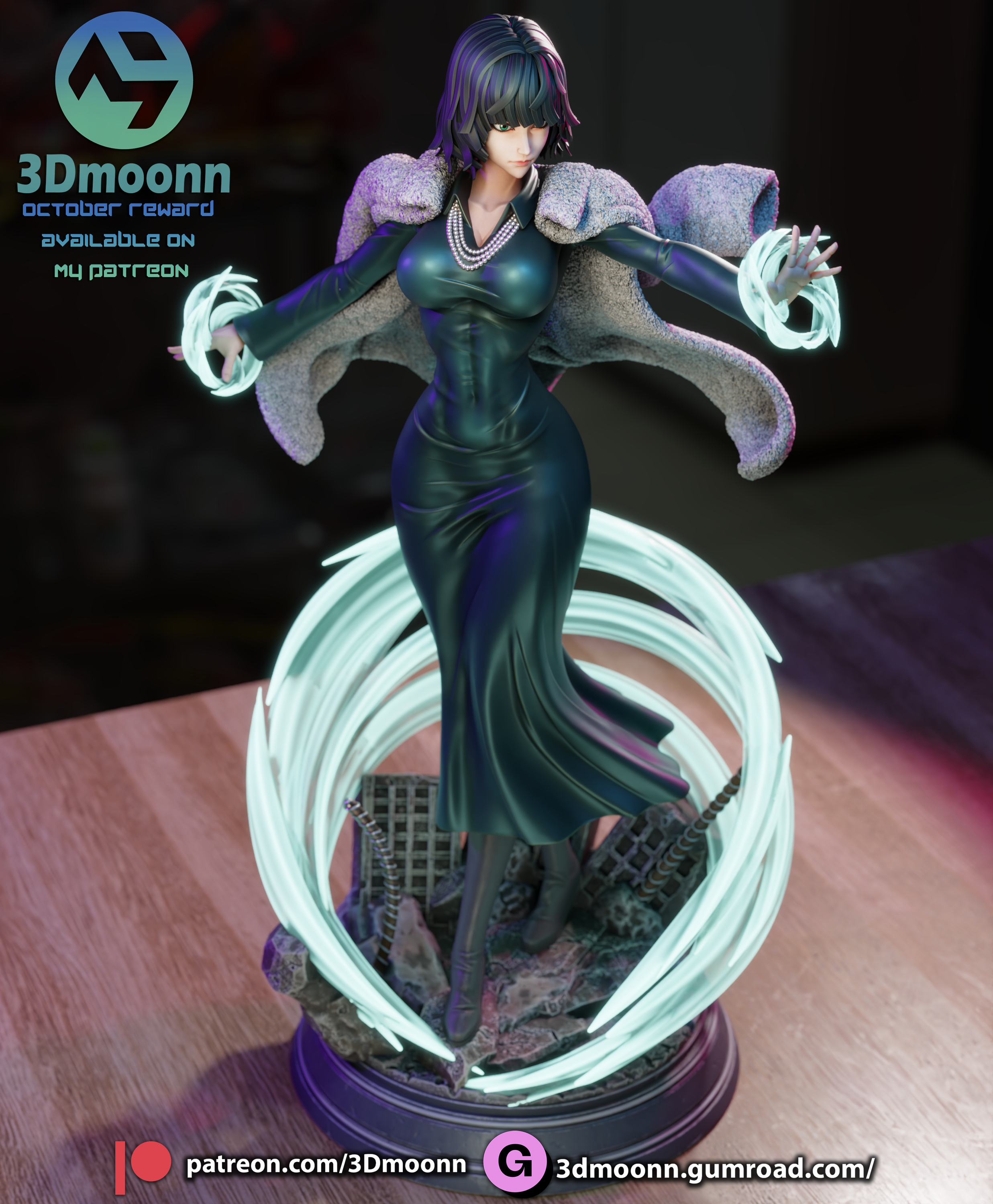 Blizzard of Hell | Maximum Detailed 12K 3D printed figure