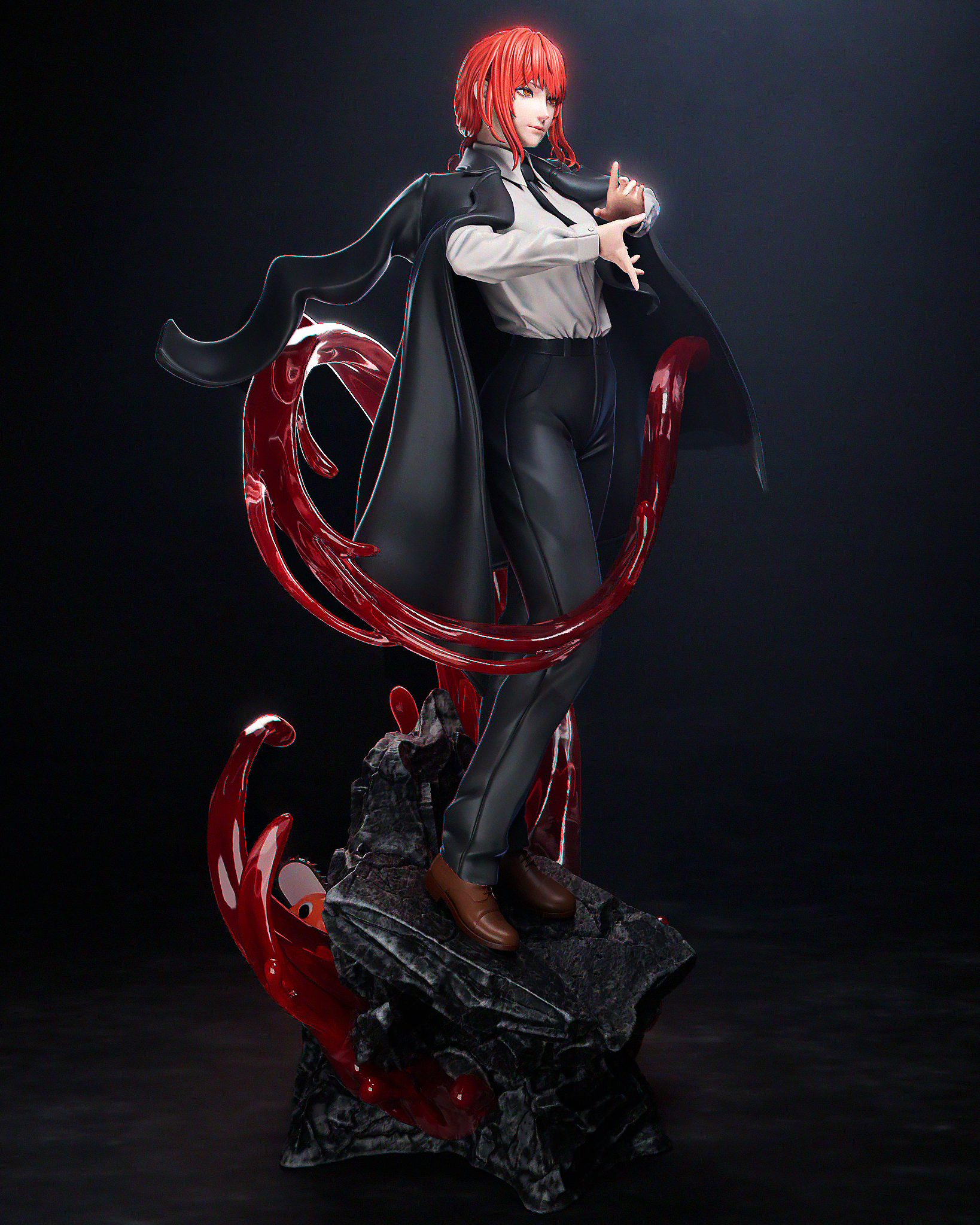 The Quiet Threat Statue