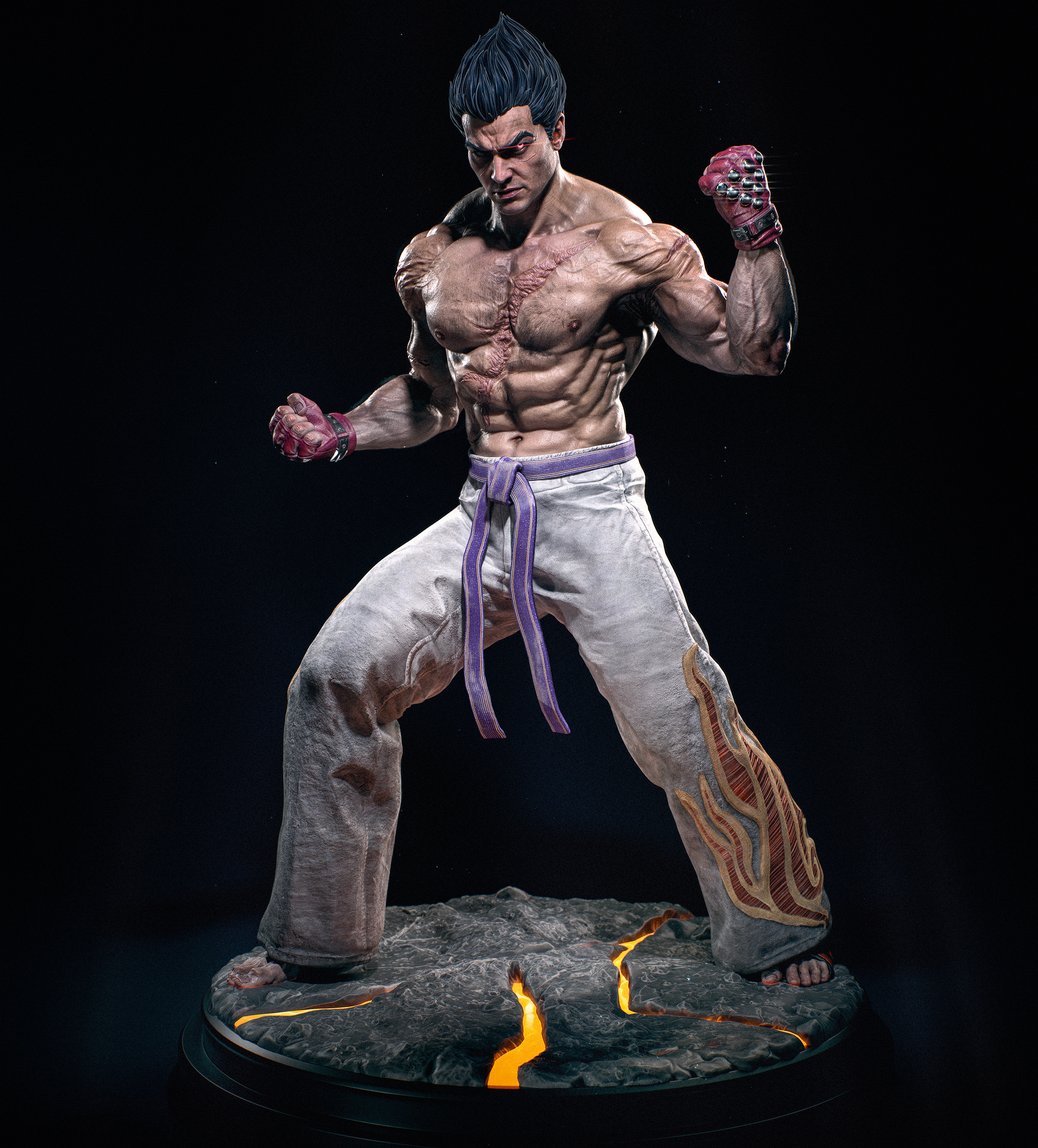 The Devil Heir Statue