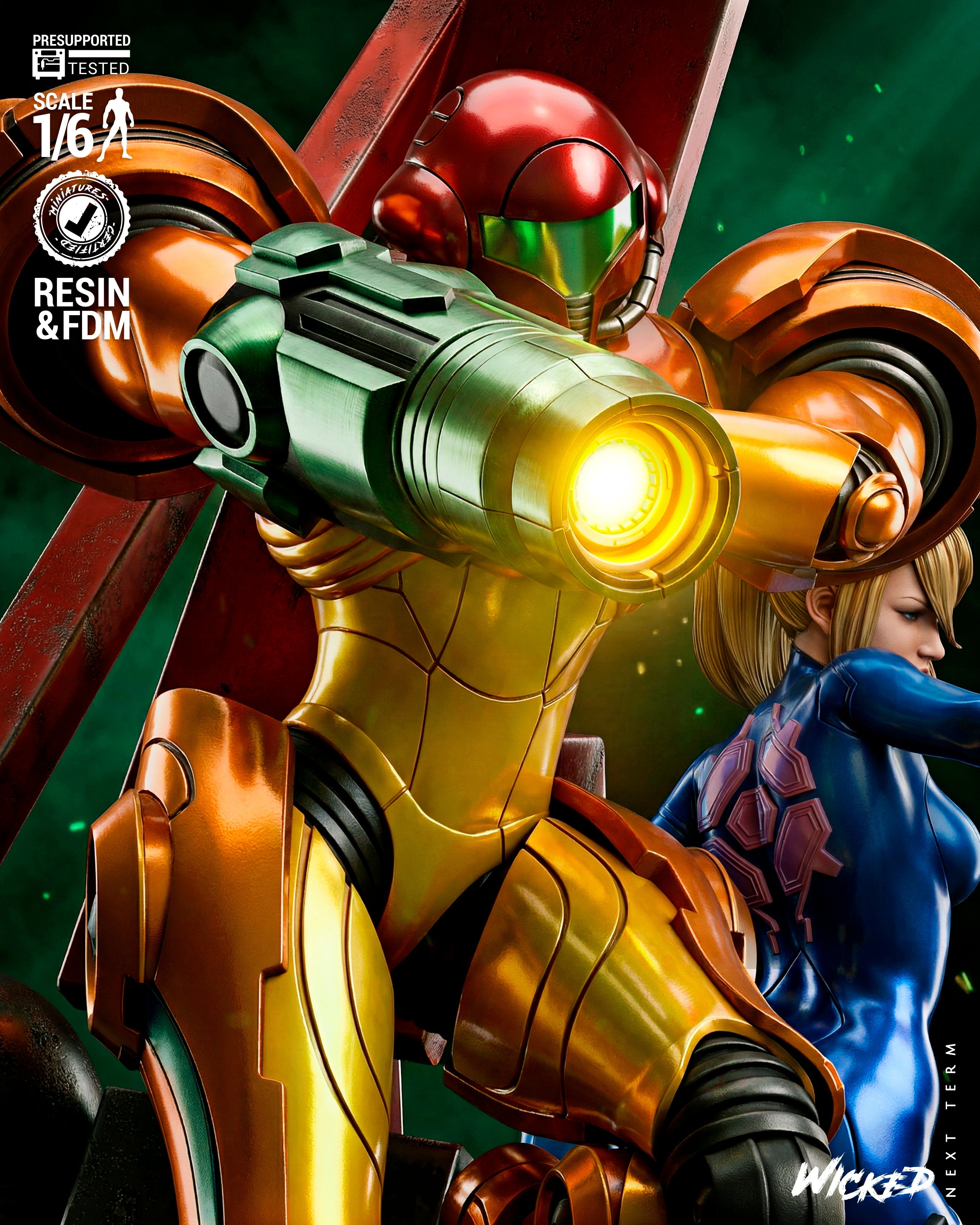 The Galactic Hunter Statue