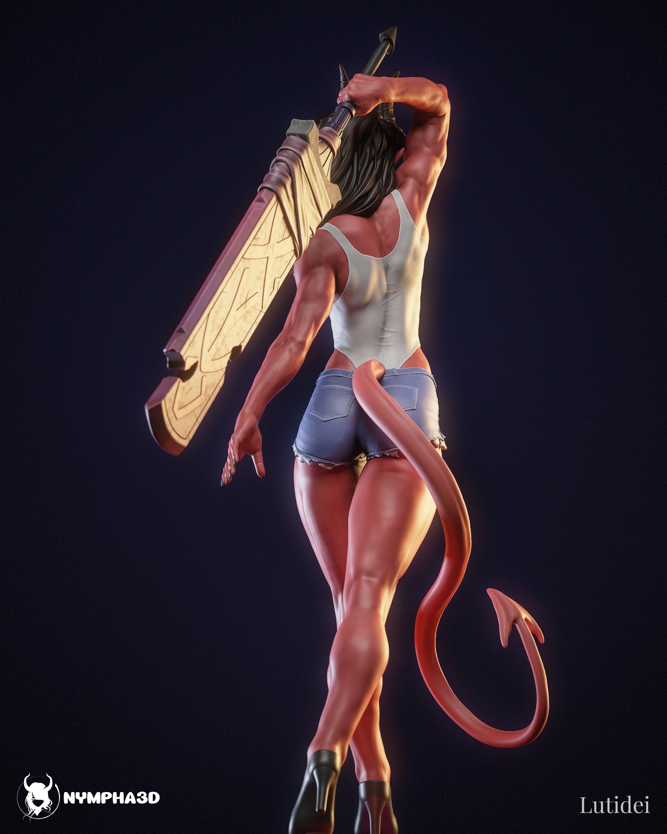 Hellwalk Empress Statue