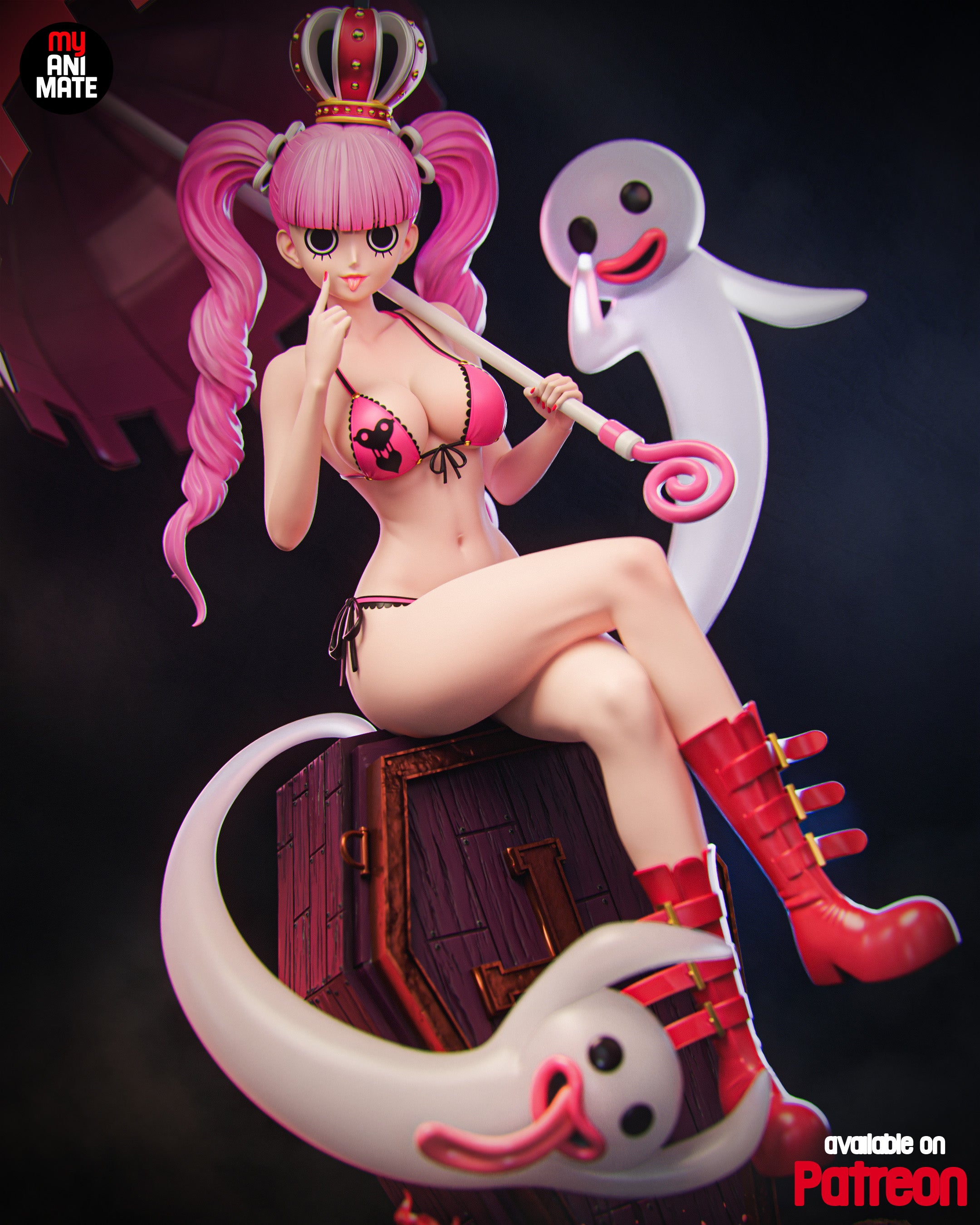 The Hollow-Hollow Girl Statue