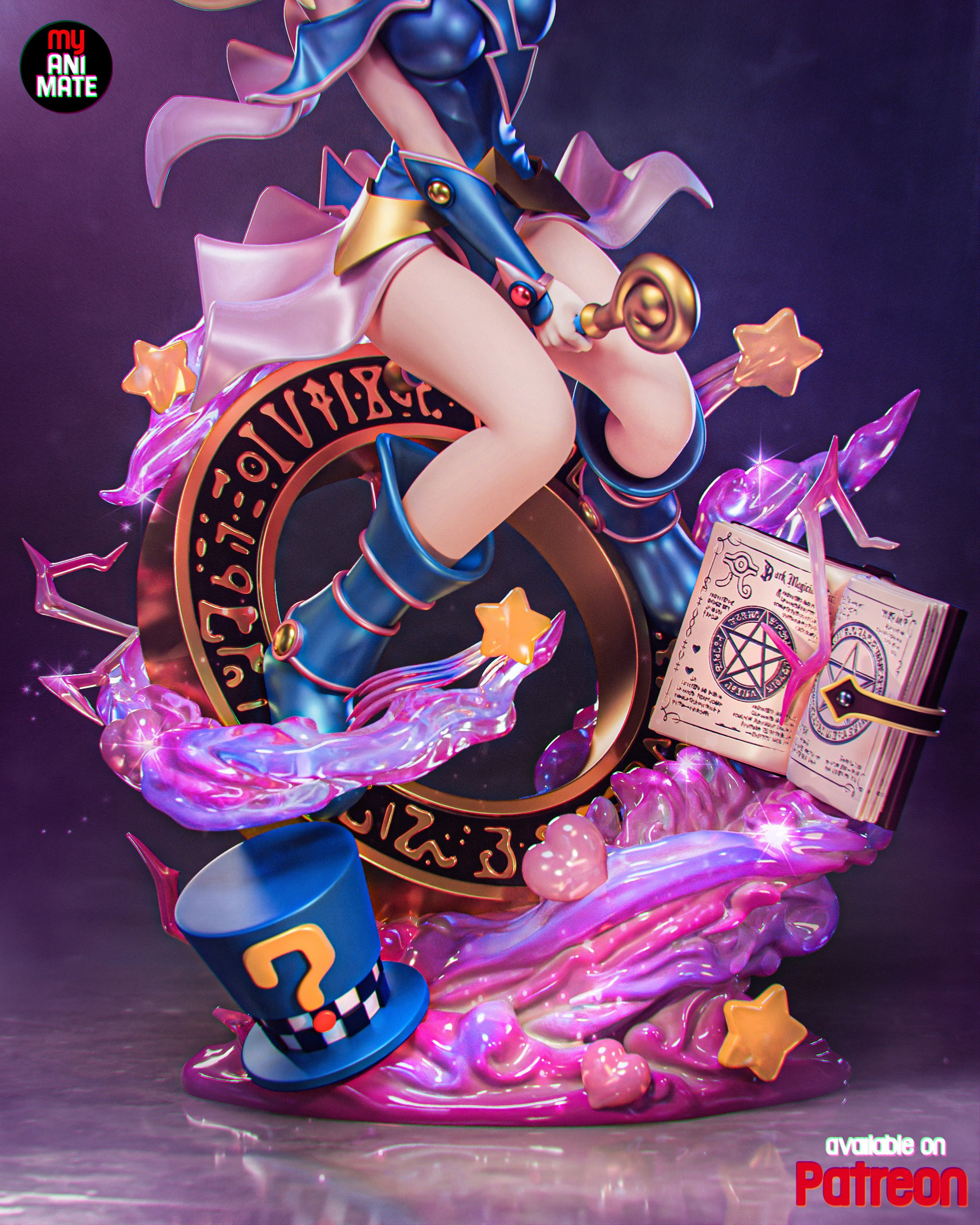 Dark Magician Girl Statue