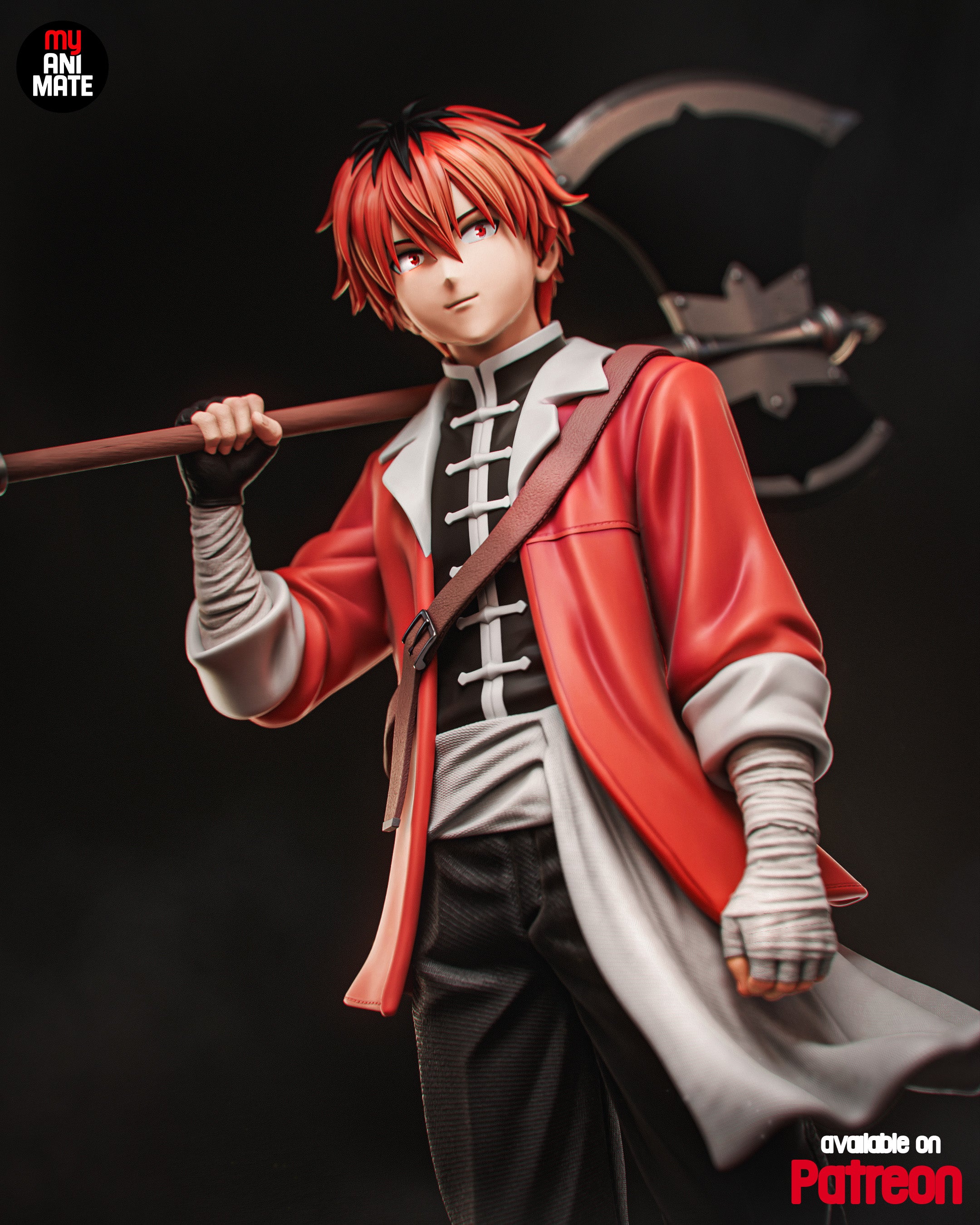 Frontline Fighter Statue