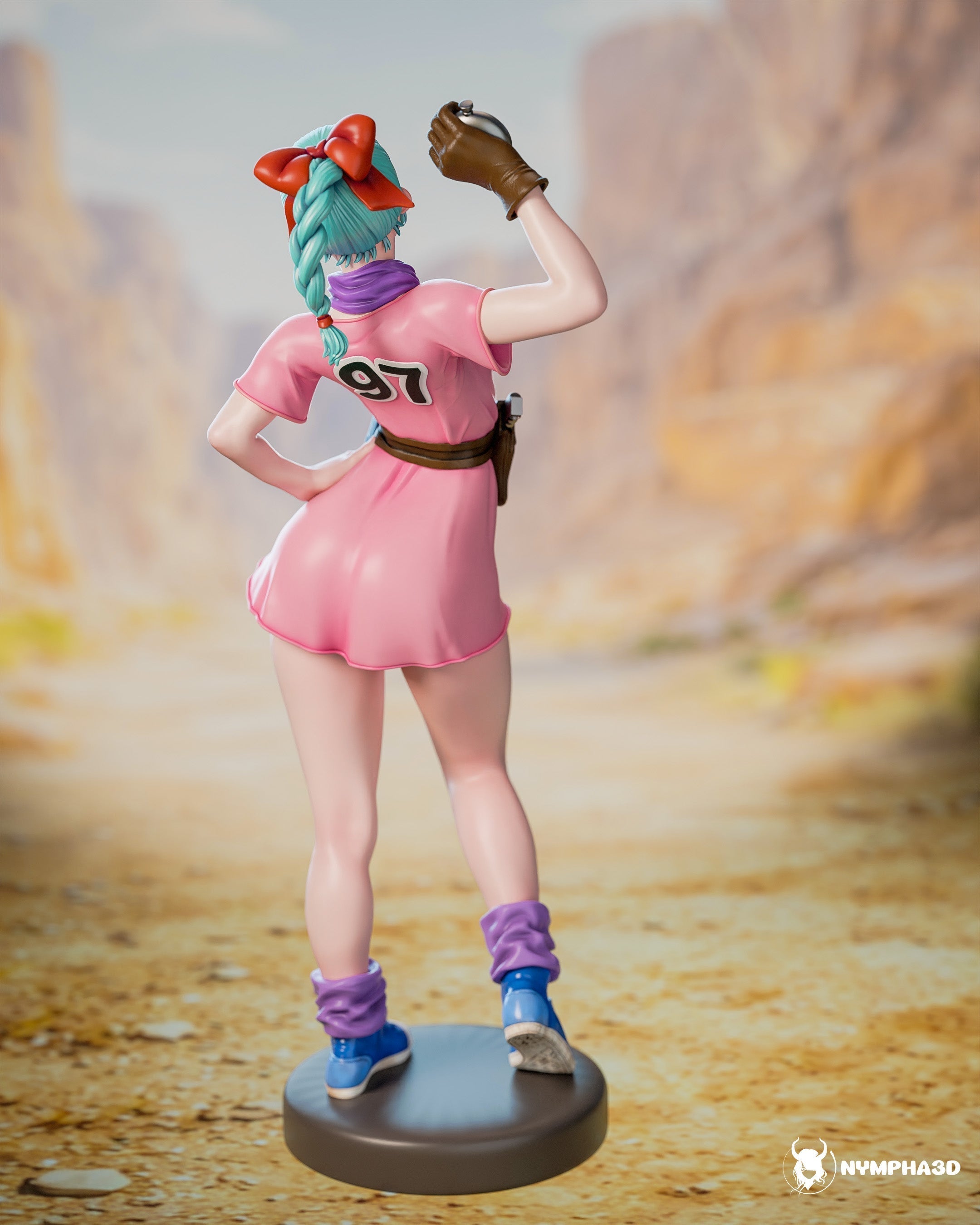 The Capsule Genius Statue