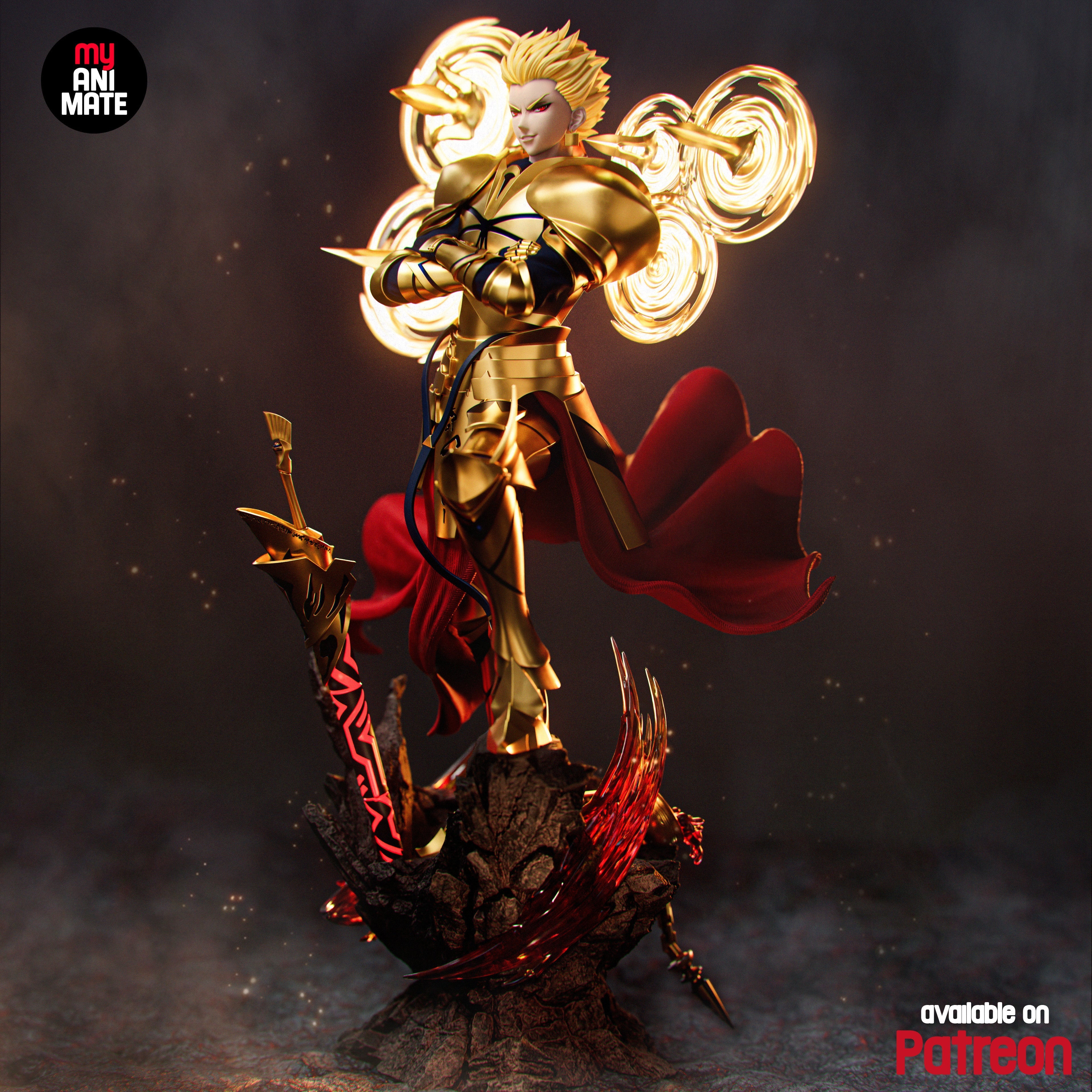 The King of Heroes Statue