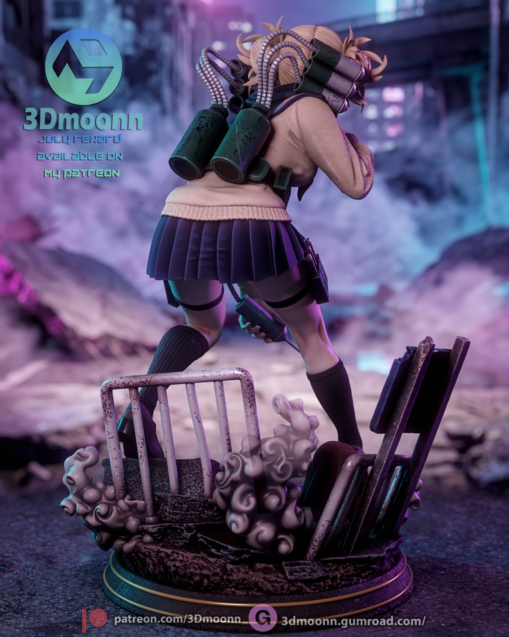 The Bloodthirsty Villain Statue