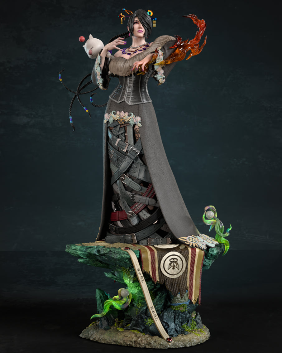 Black Mage of Besaid Statue
