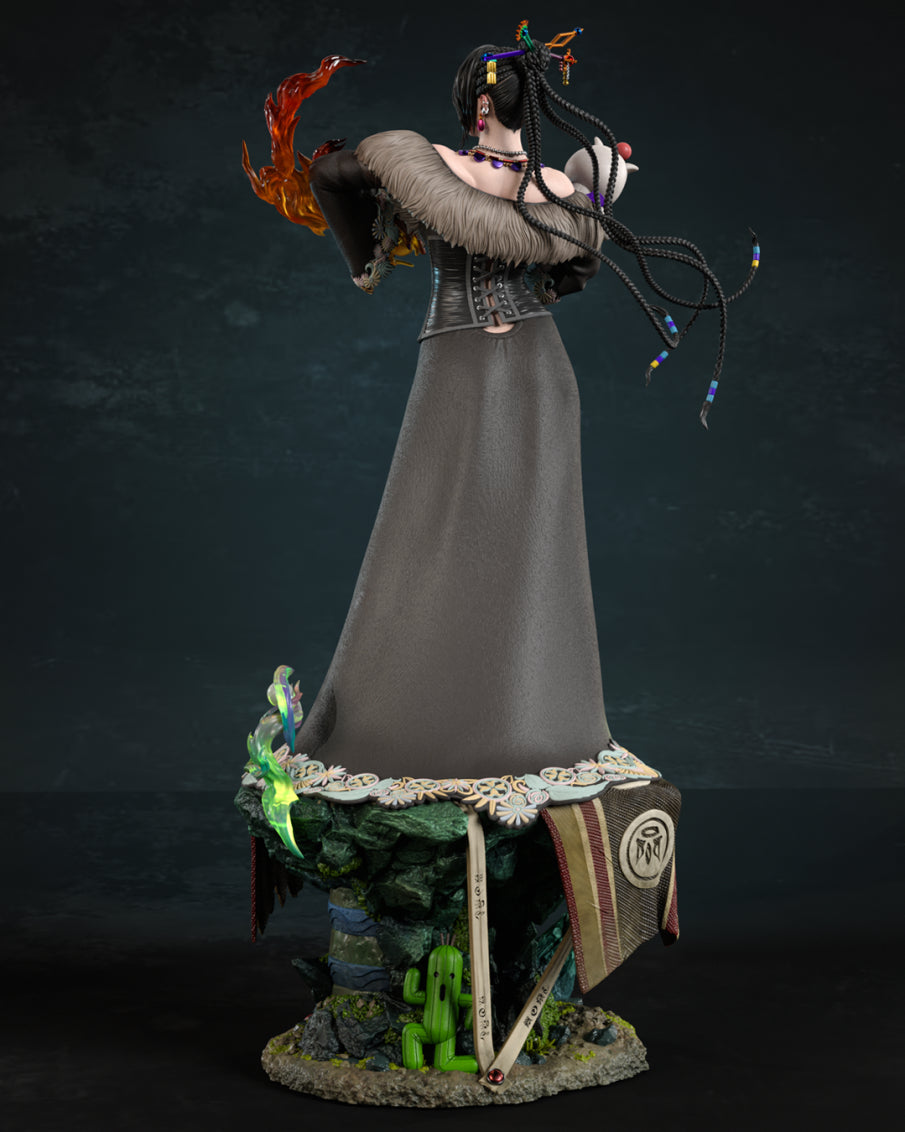 Black Mage of Besaid Statue