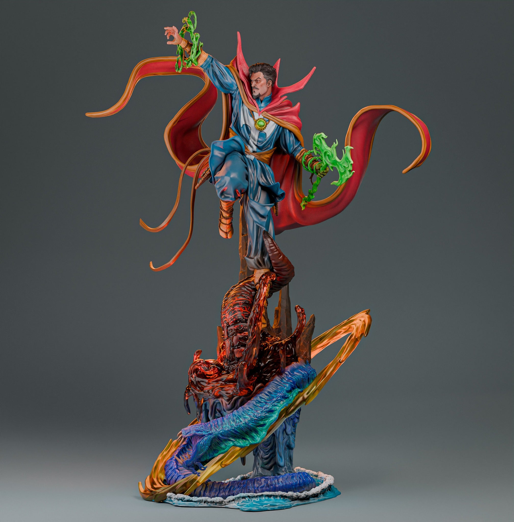 The Sorcerer Supreme | Maximum Detailed 12K 3D printed figure