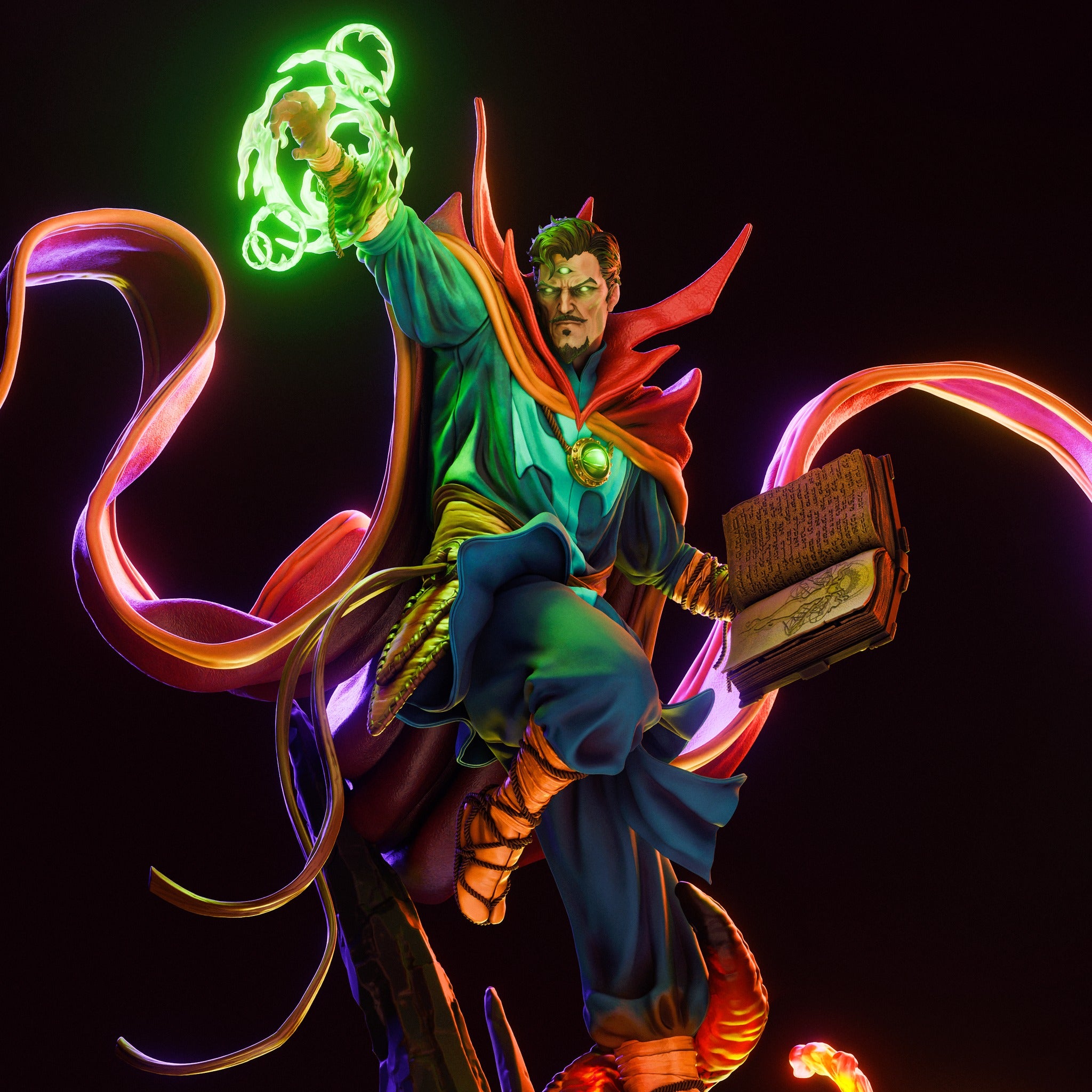 The Sorcerer Supreme | Maximum Detailed 12K 3D printed figure