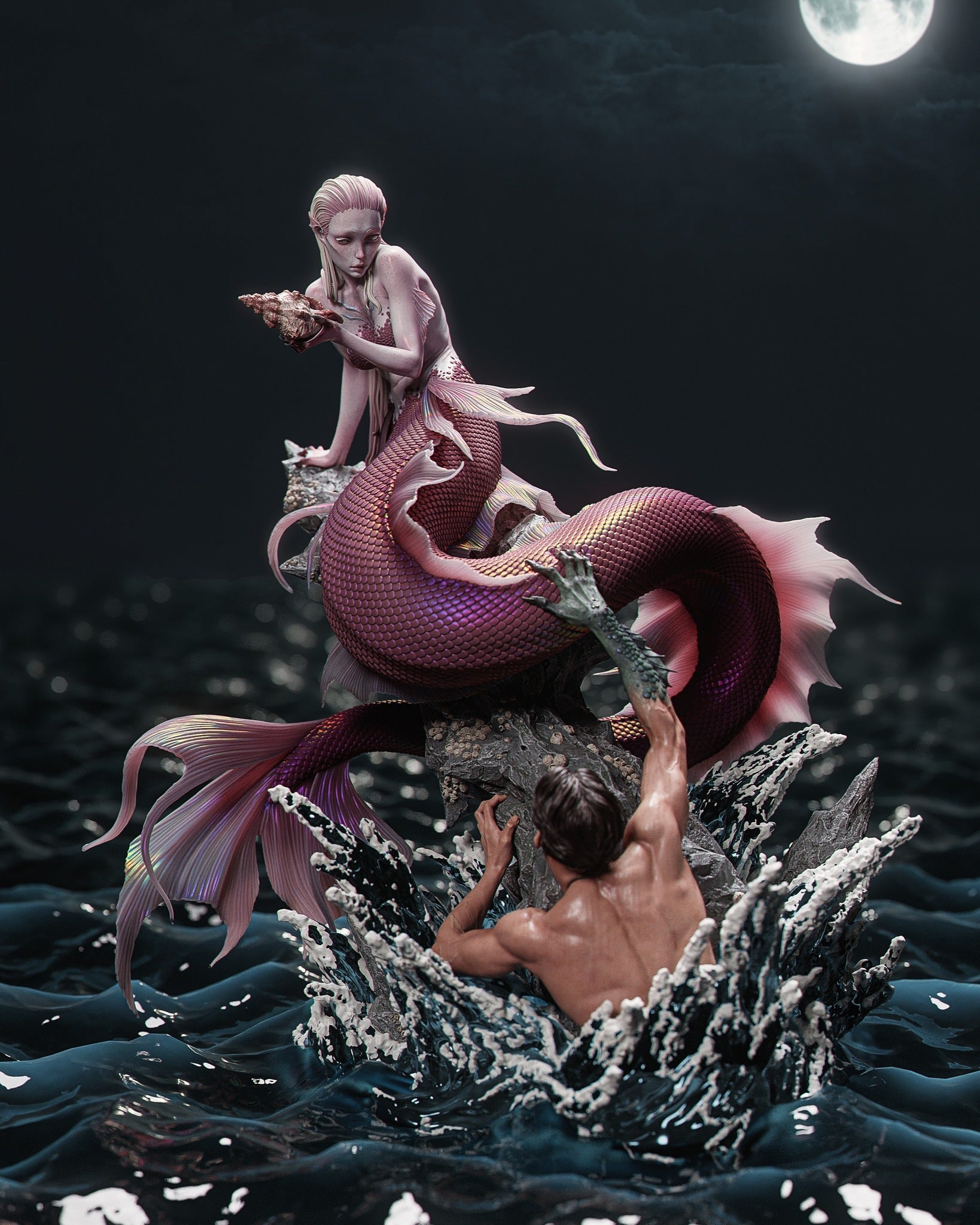 Song of the Tide Statue