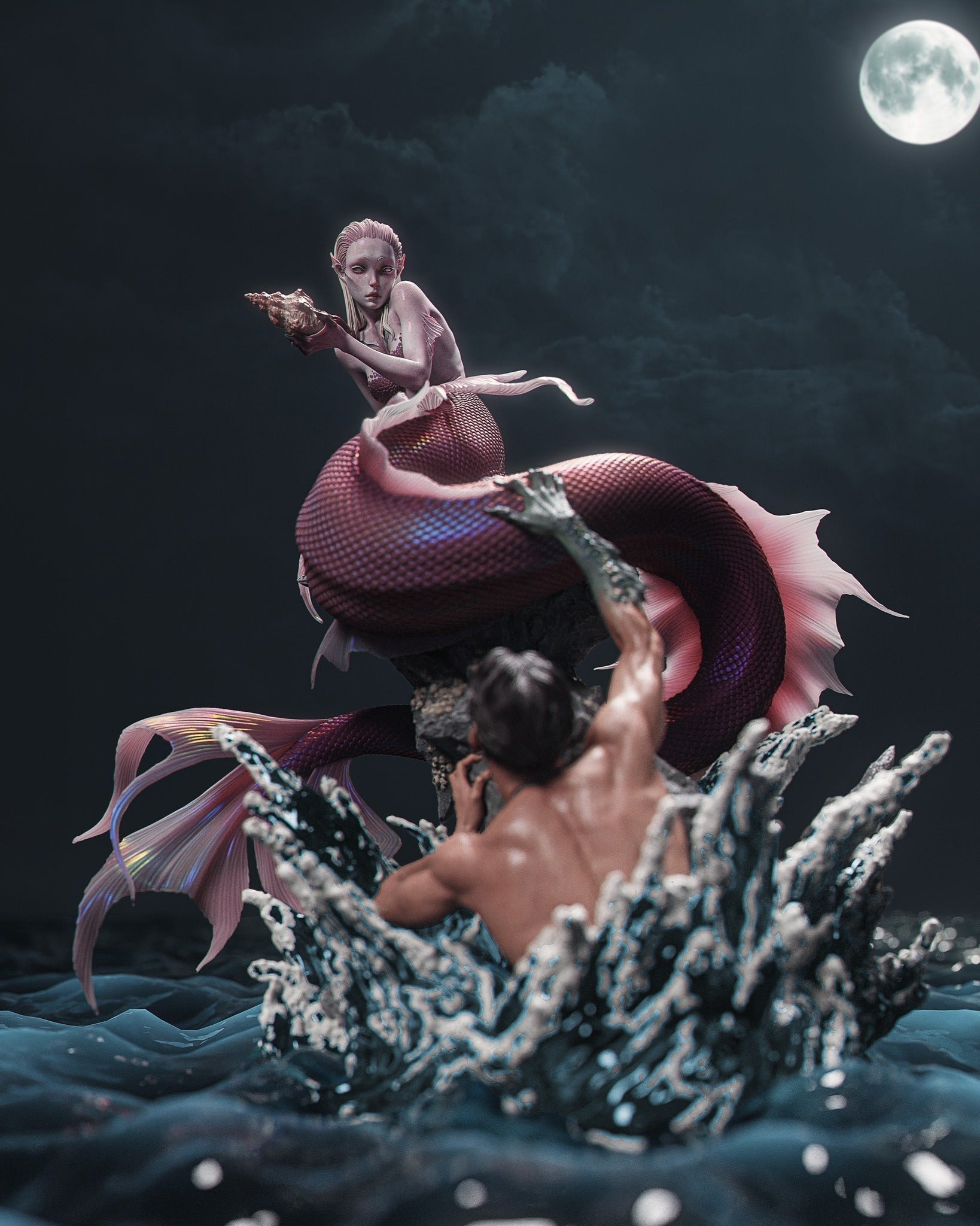 Song of the Tide Statue