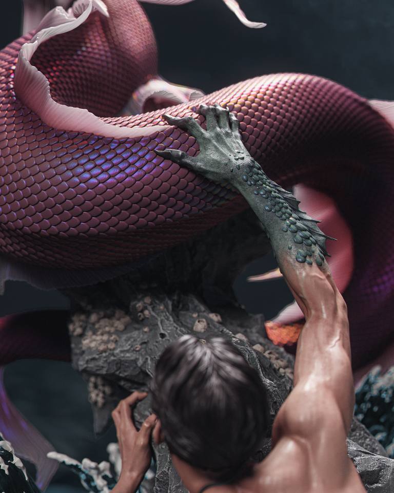 Song of the Tide Statue
