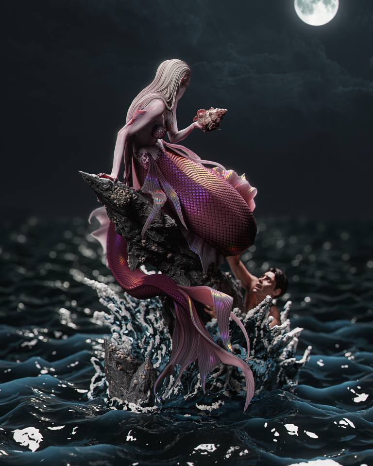 Song of the Tide Statue