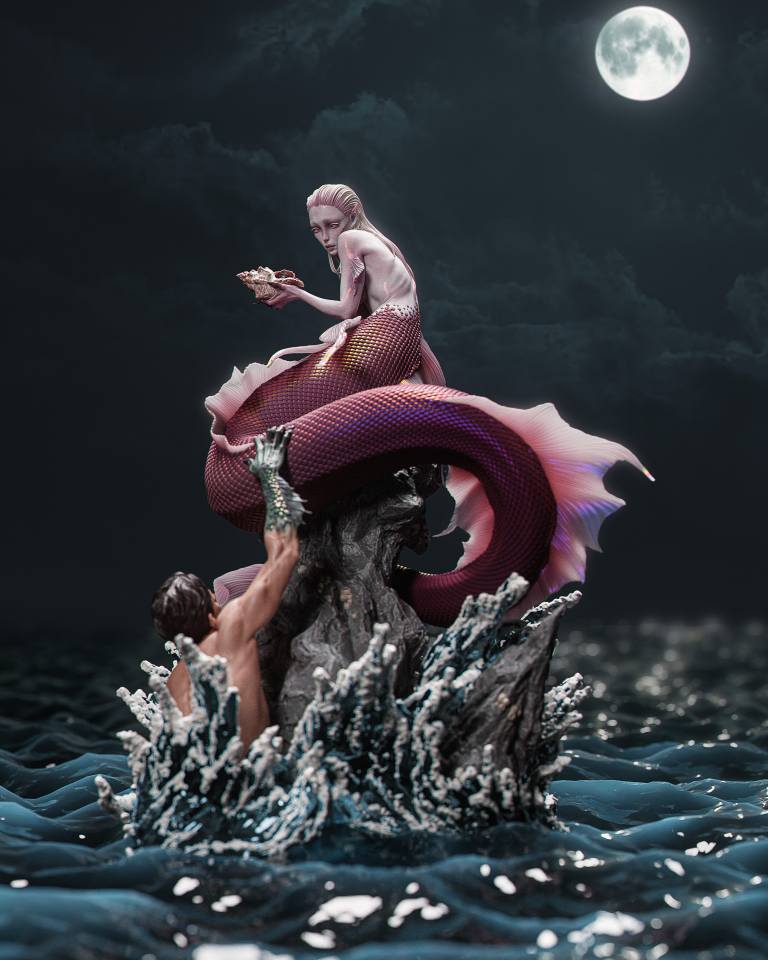 Song of the Tide Statue