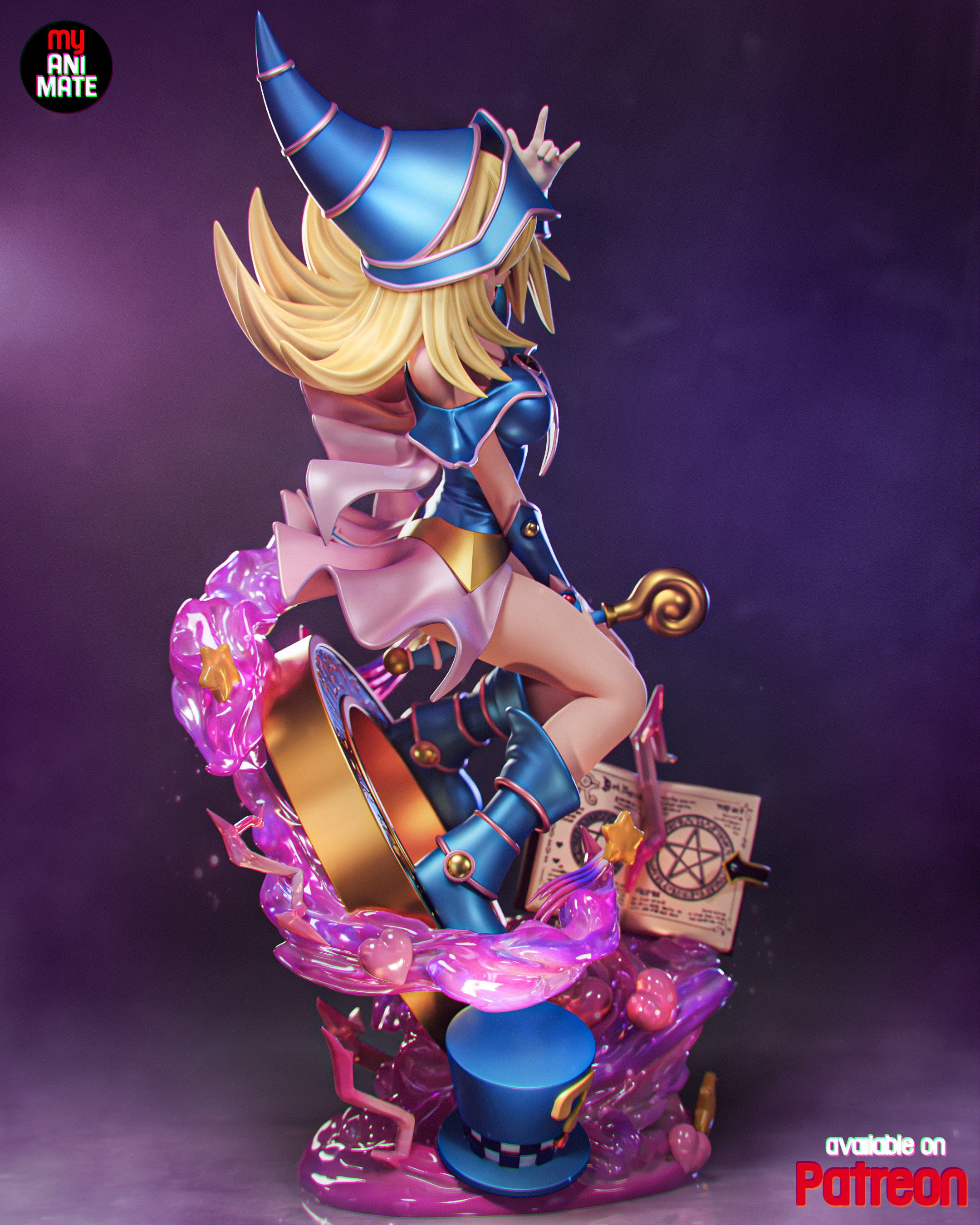 Dark Magician Girl Statue