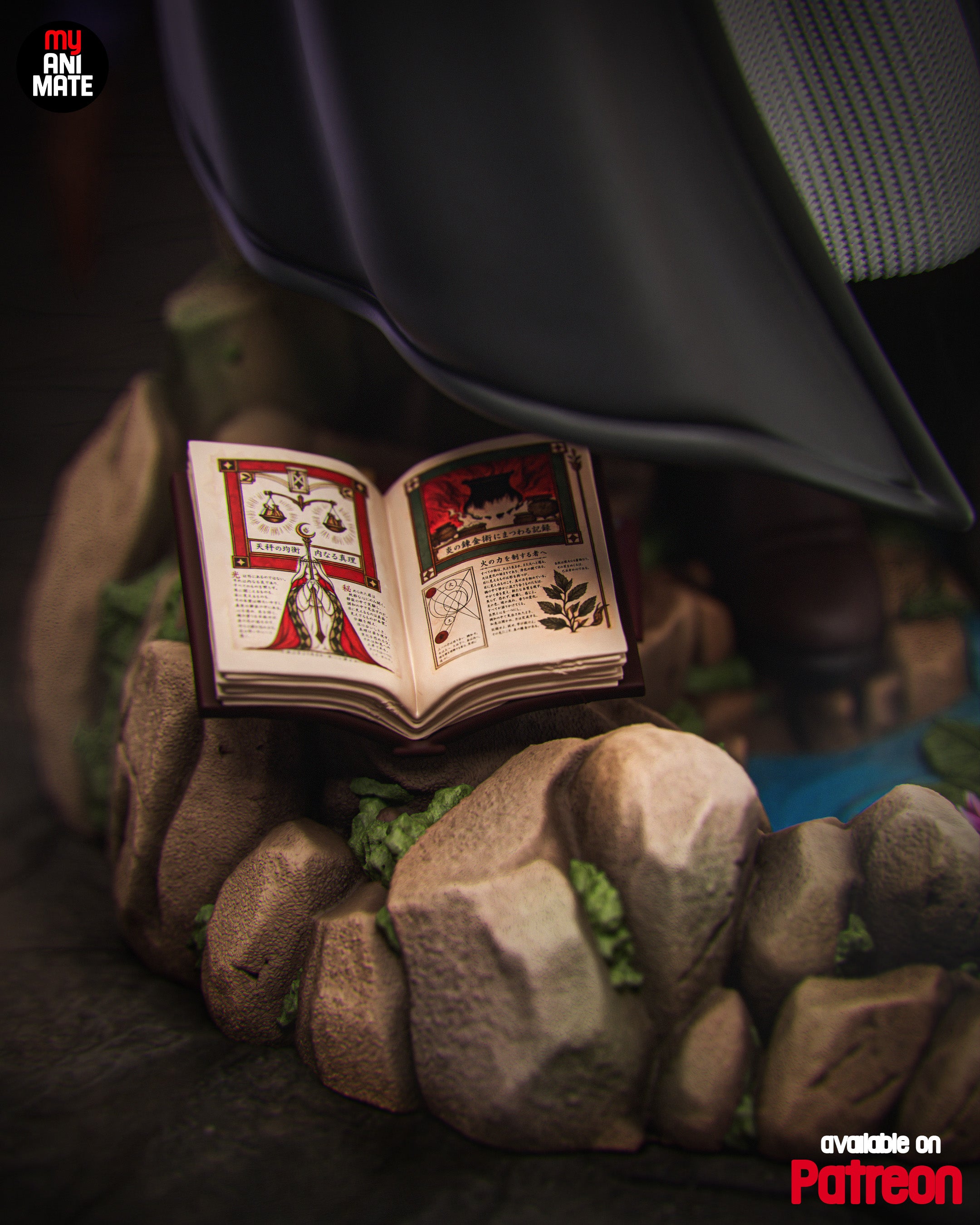The Young Mage Statue