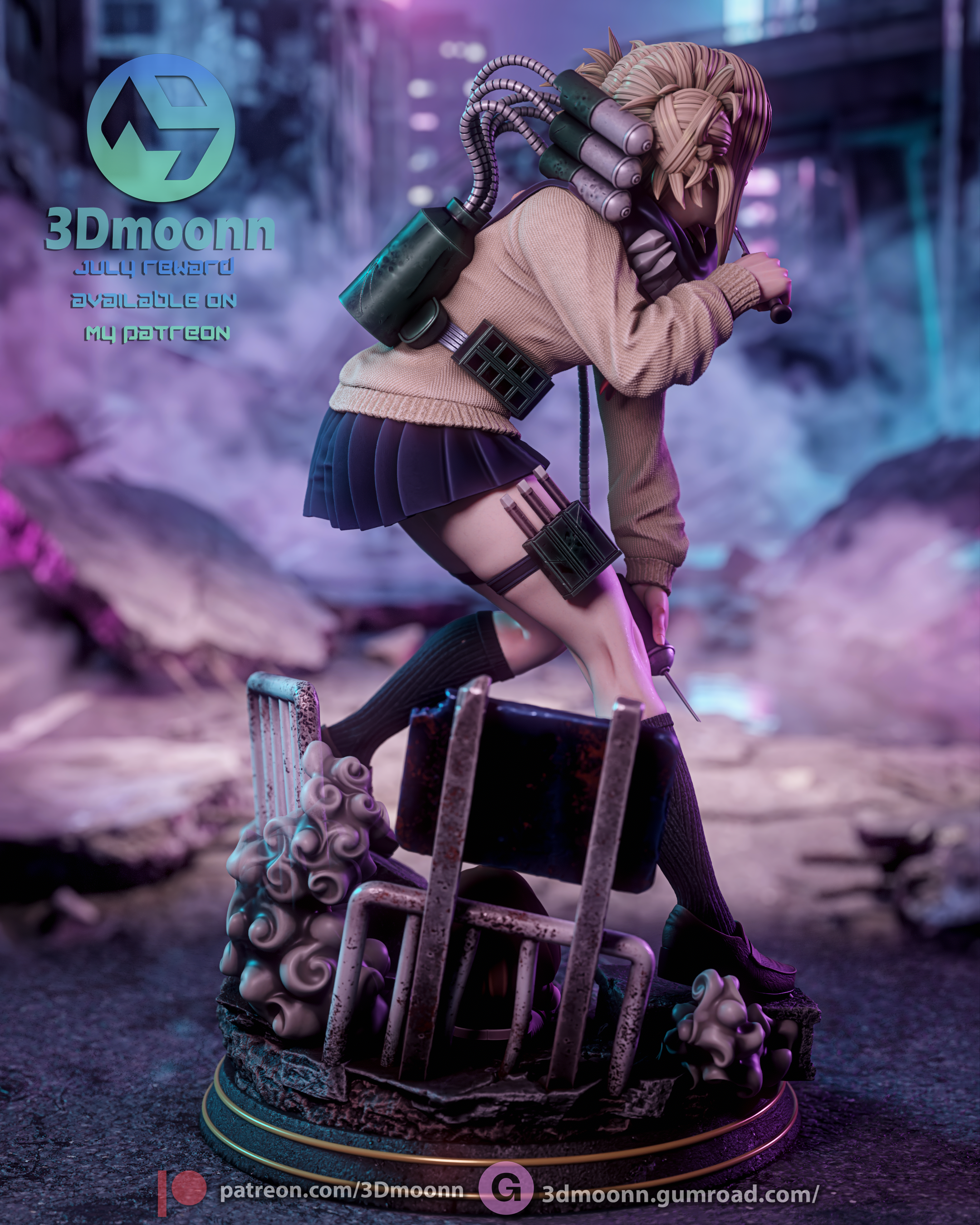 The Bloodthirsty Villain Statue