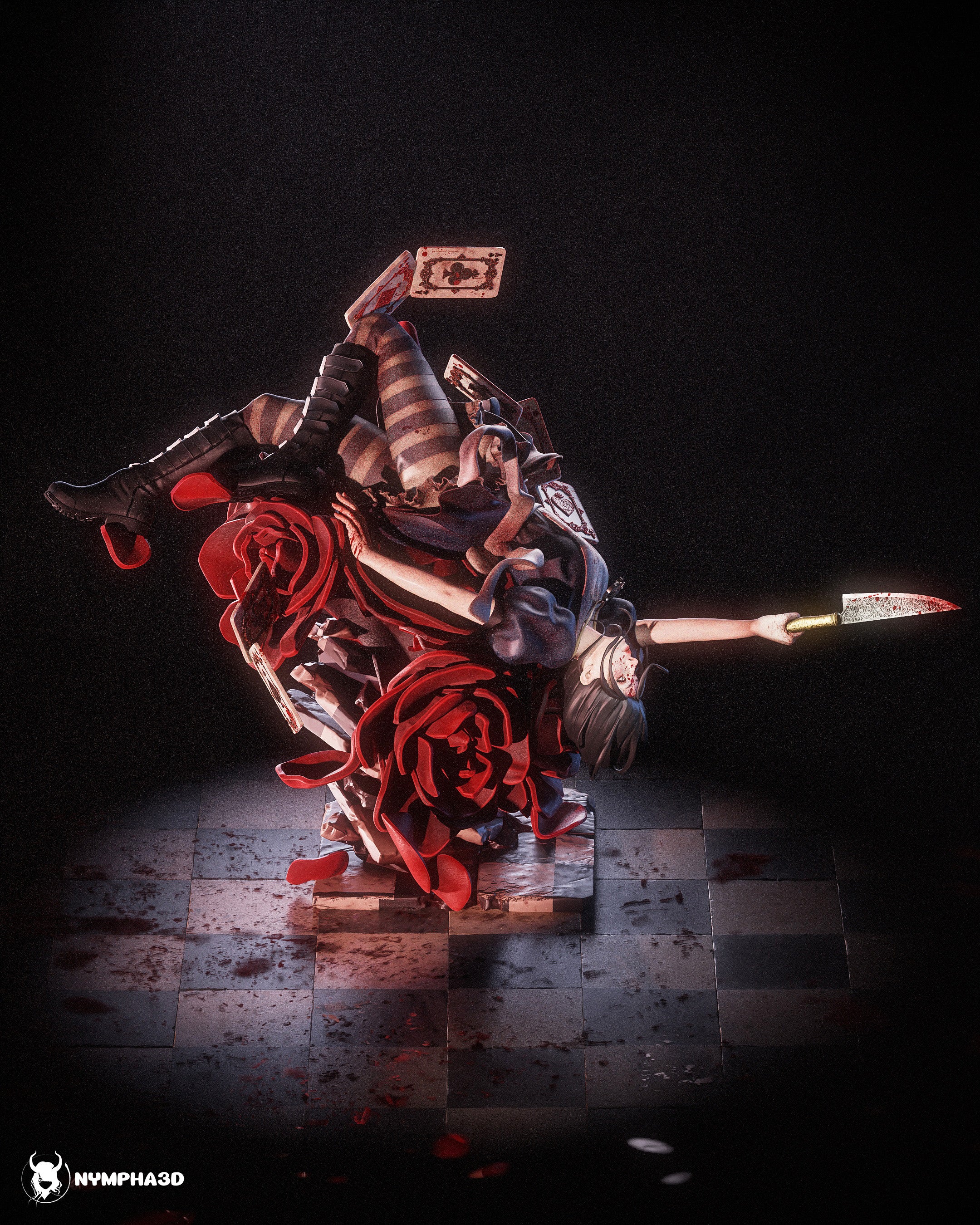 American McGee’s Alice Statue