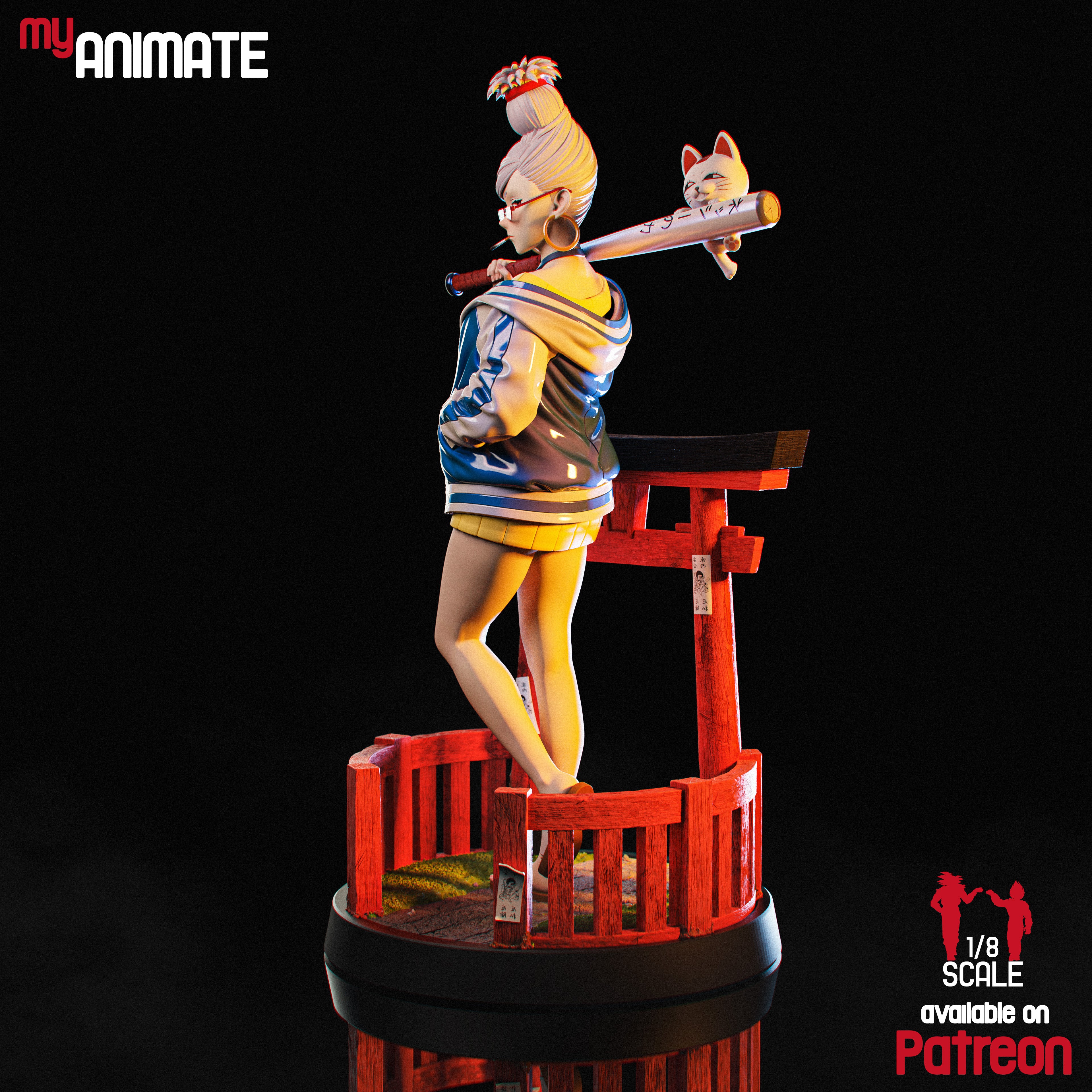 The Spirit Slayer | Maximum Detailed 12K 3D Printed Figure