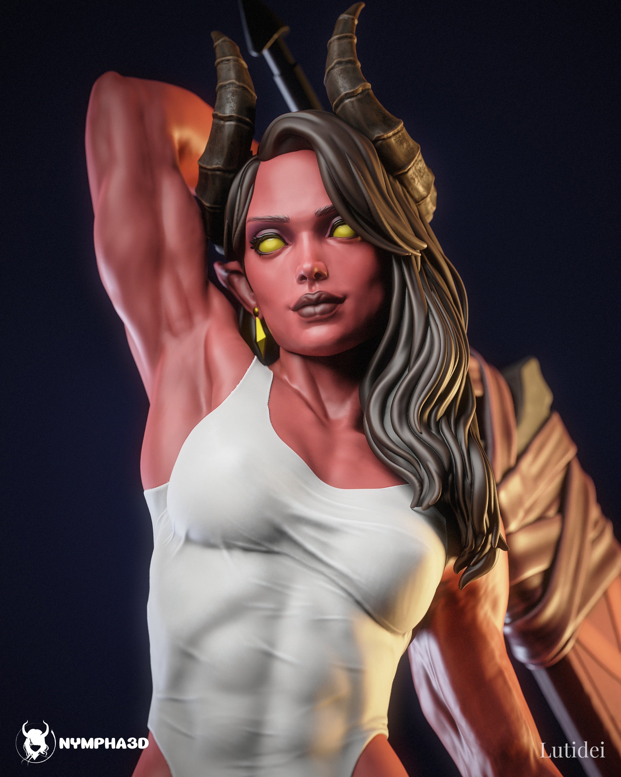 Hellwalk Empress Statue