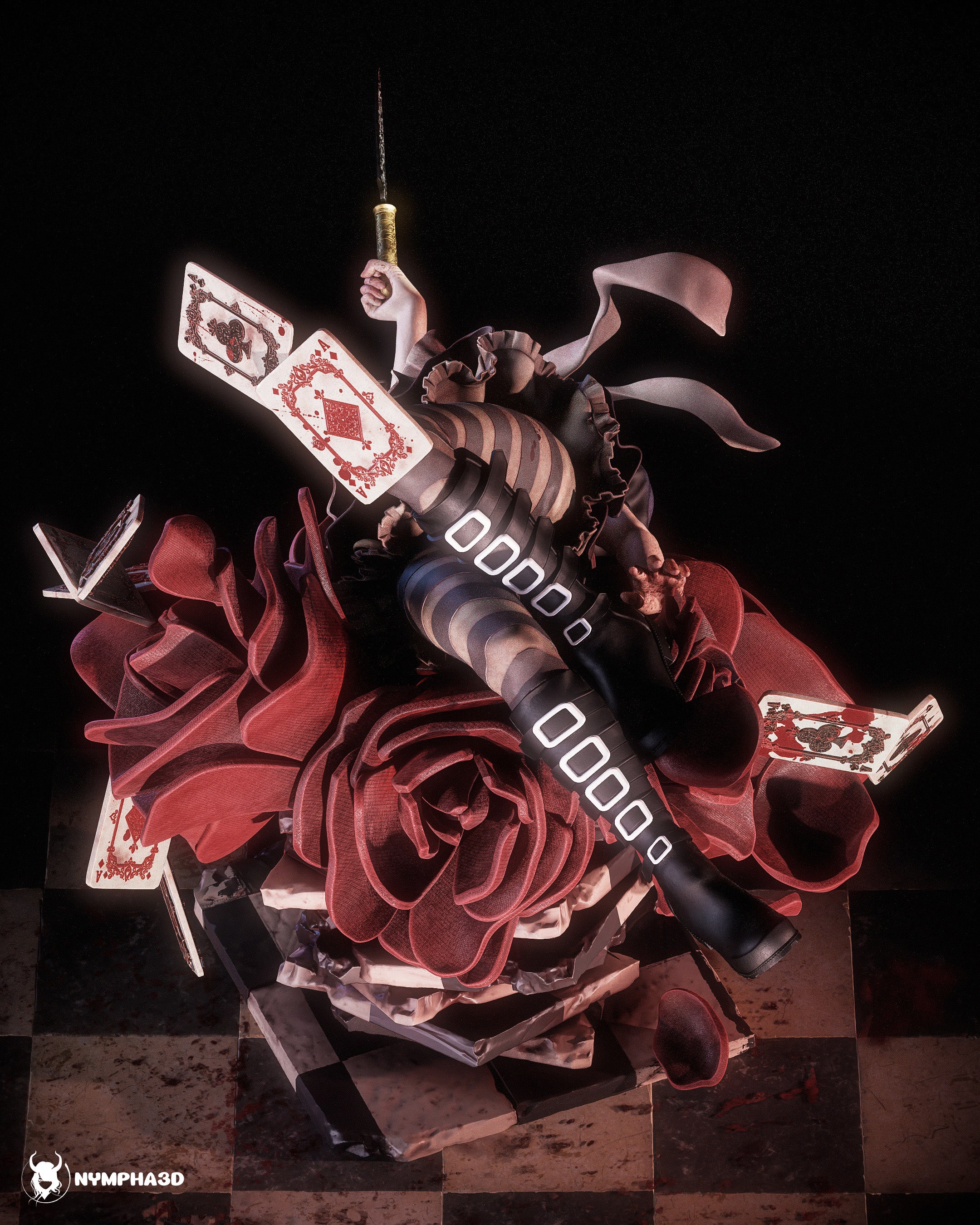American McGee’s Alice Statue