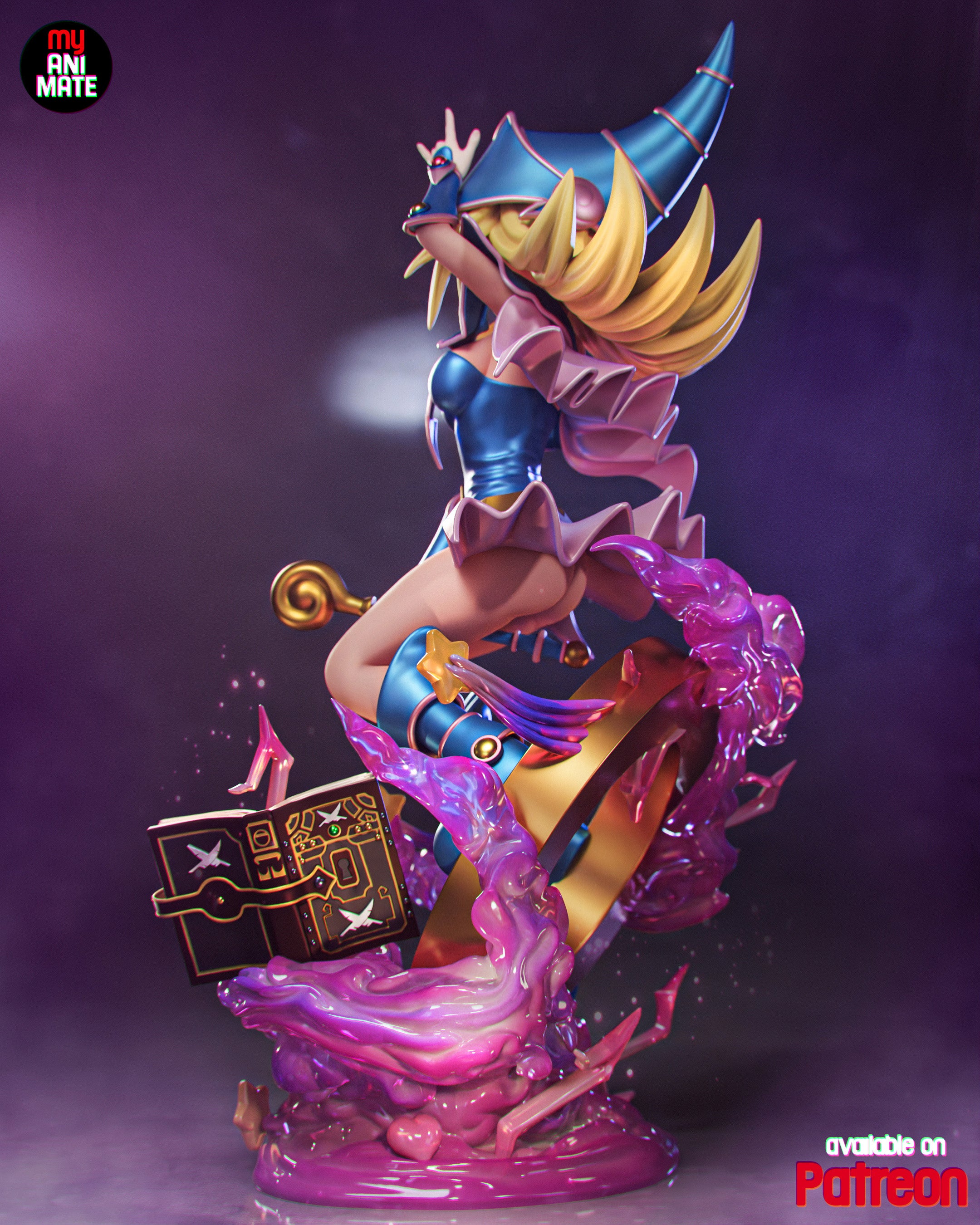 Dark Magician Girl Statue