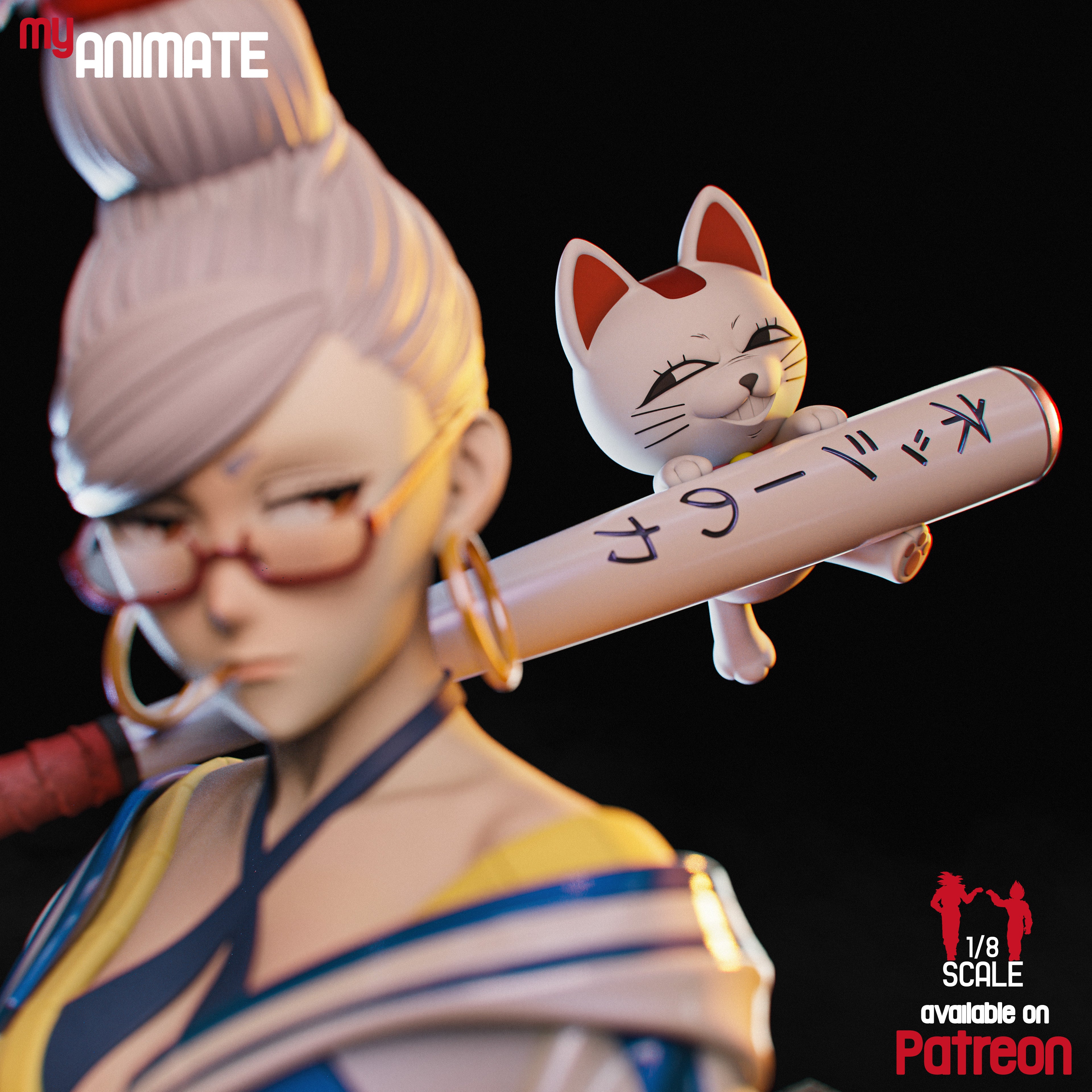 The Spirit Slayer | Maximum Detailed 12K 3D Printed Figure