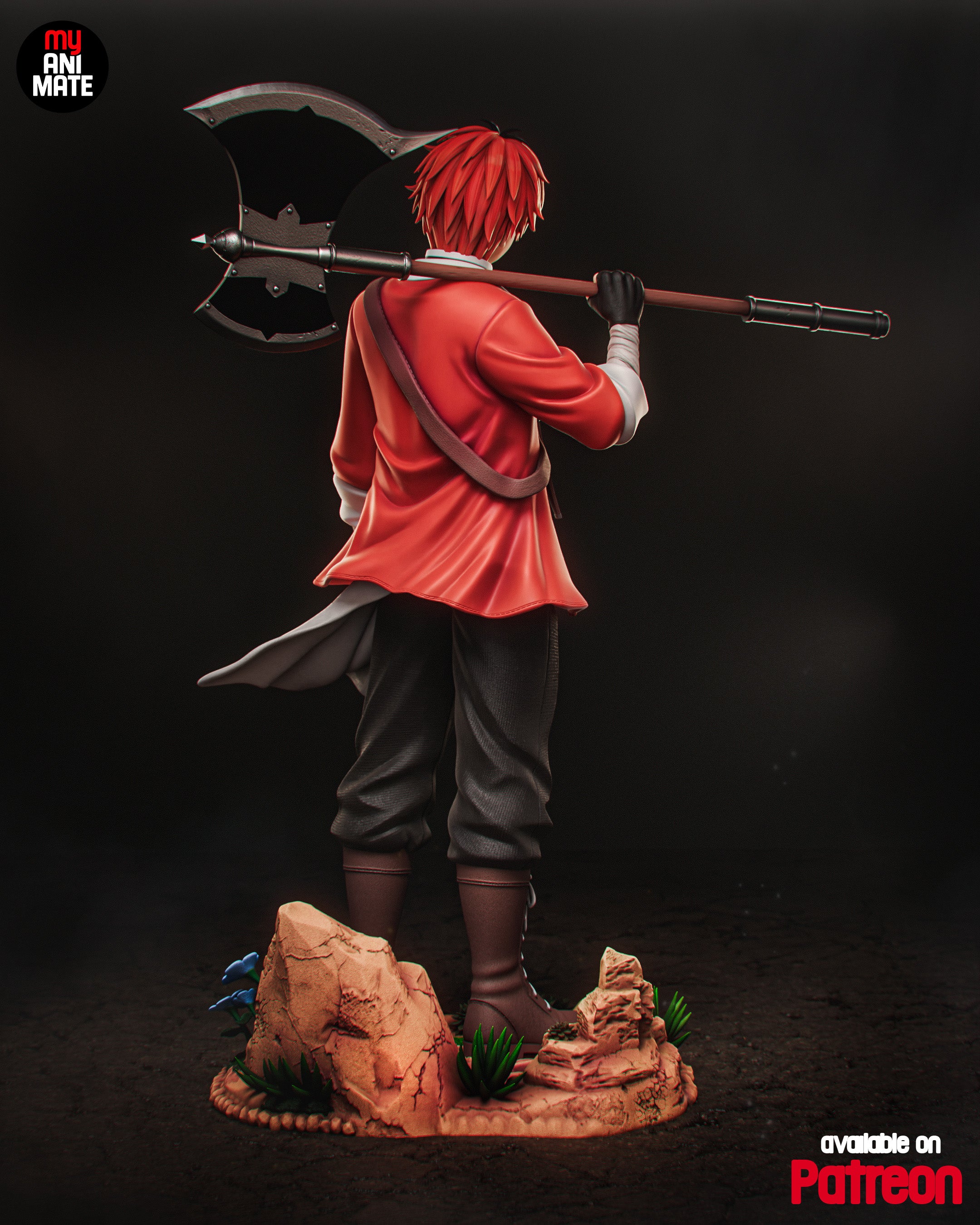Frontline Fighter Statue