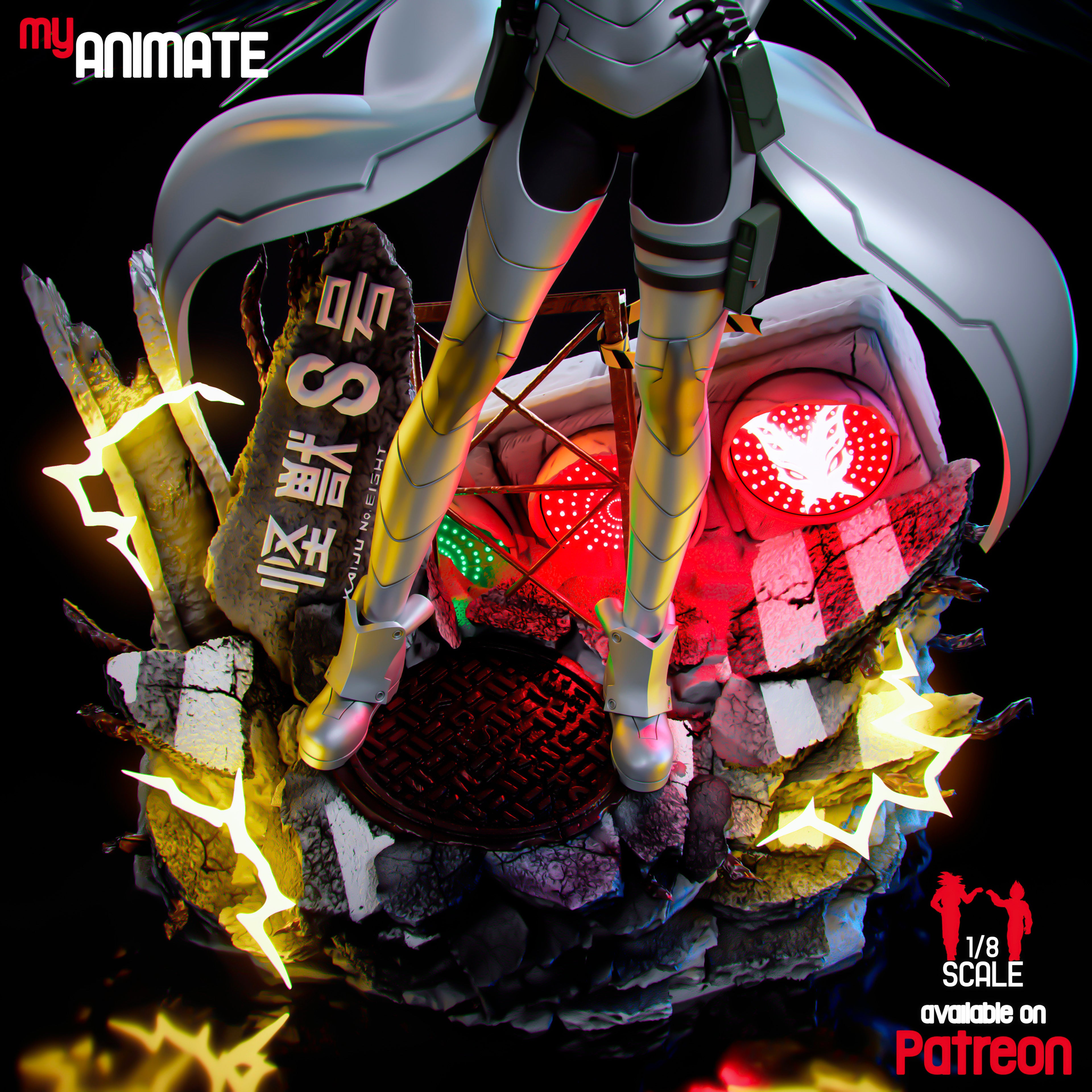 The Winged Prodigy | Maximum Detailed 12K 3D Printed Figure