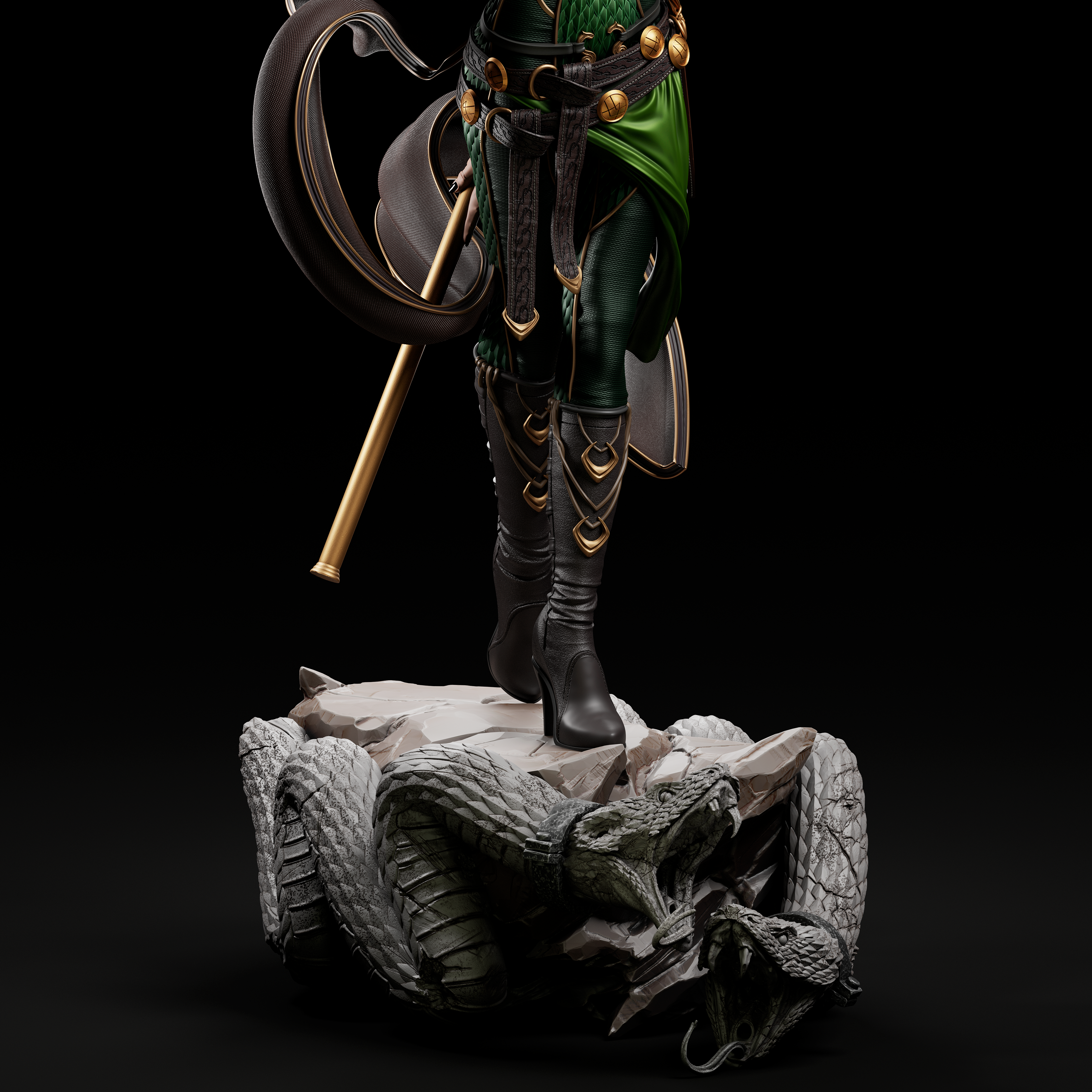 Goddess of Mischief Statue