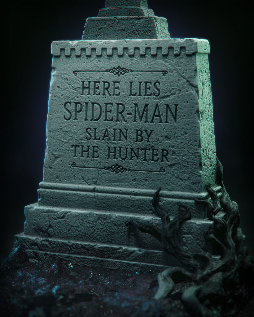 Symbiote Spider-Man Statue