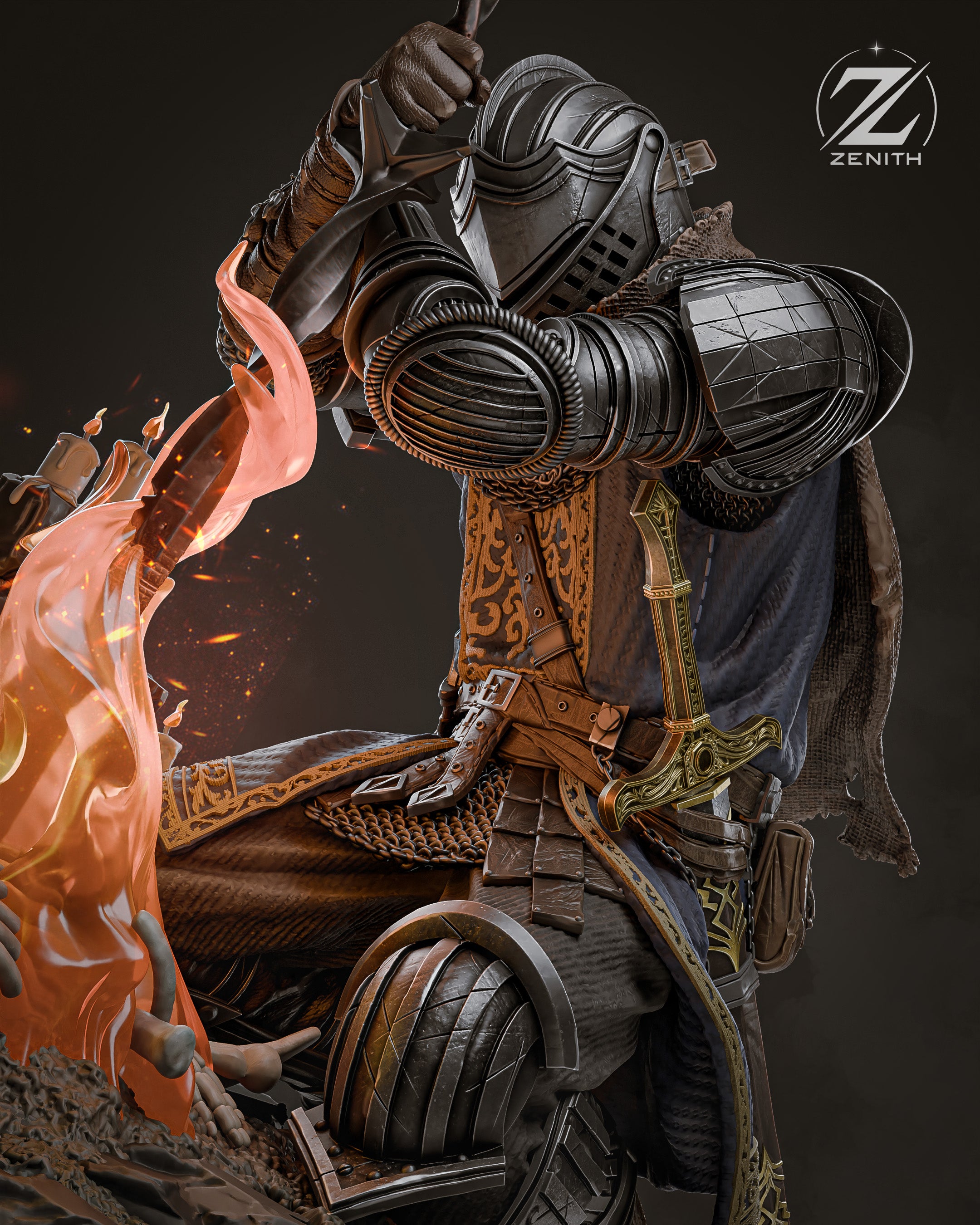 The Bonfire Statue
