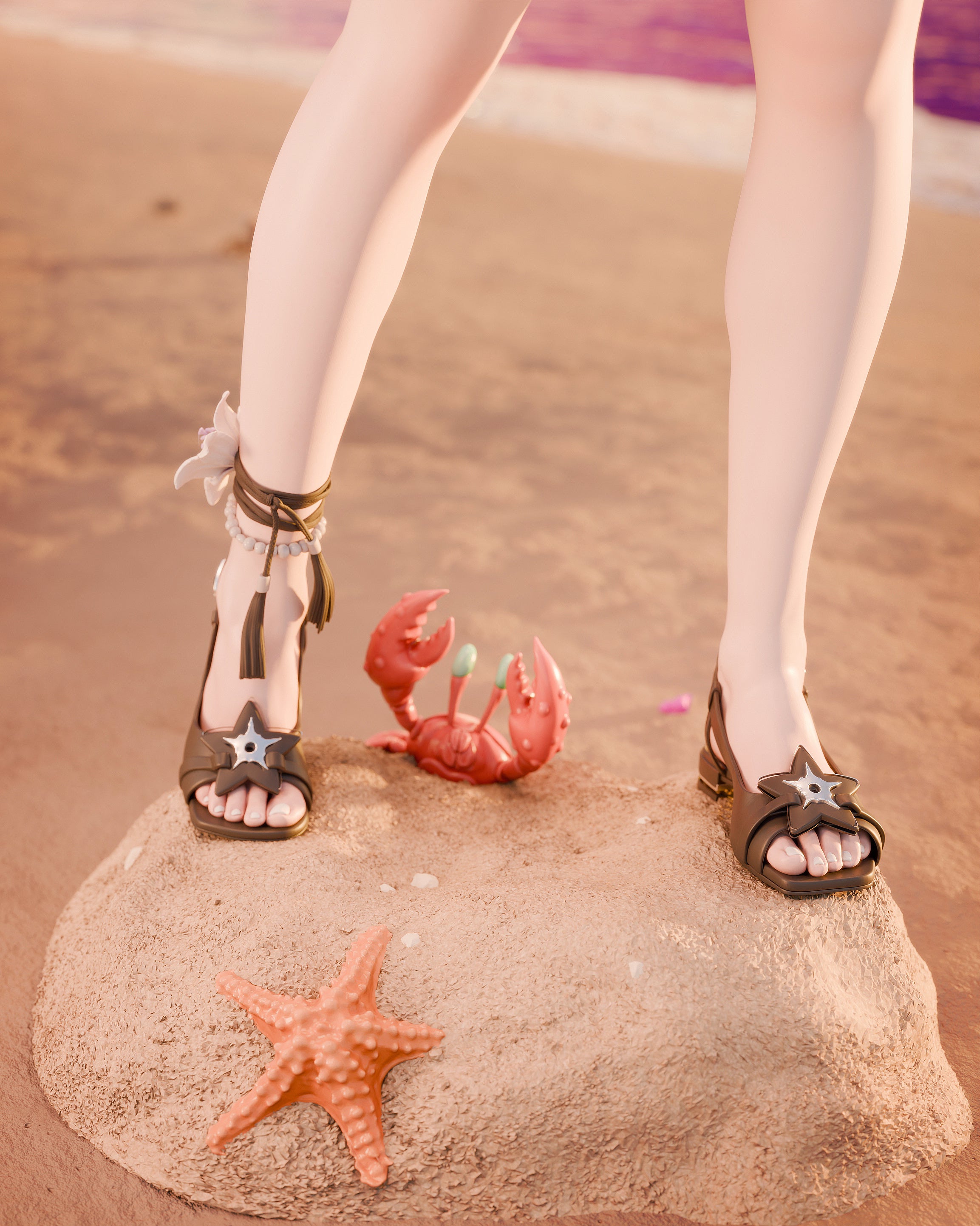Pool Party 2B Statue
