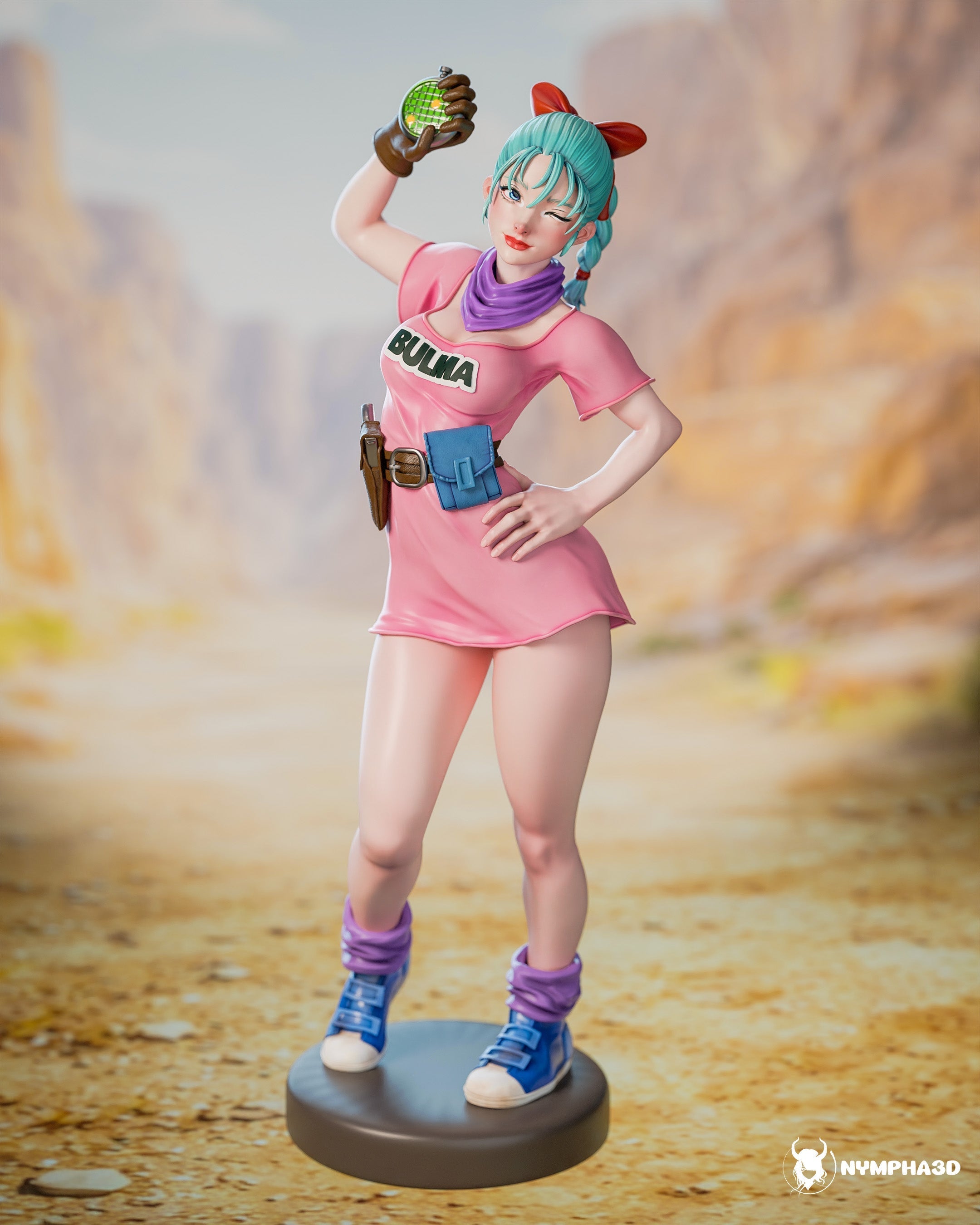 The Capsule Genius Statue