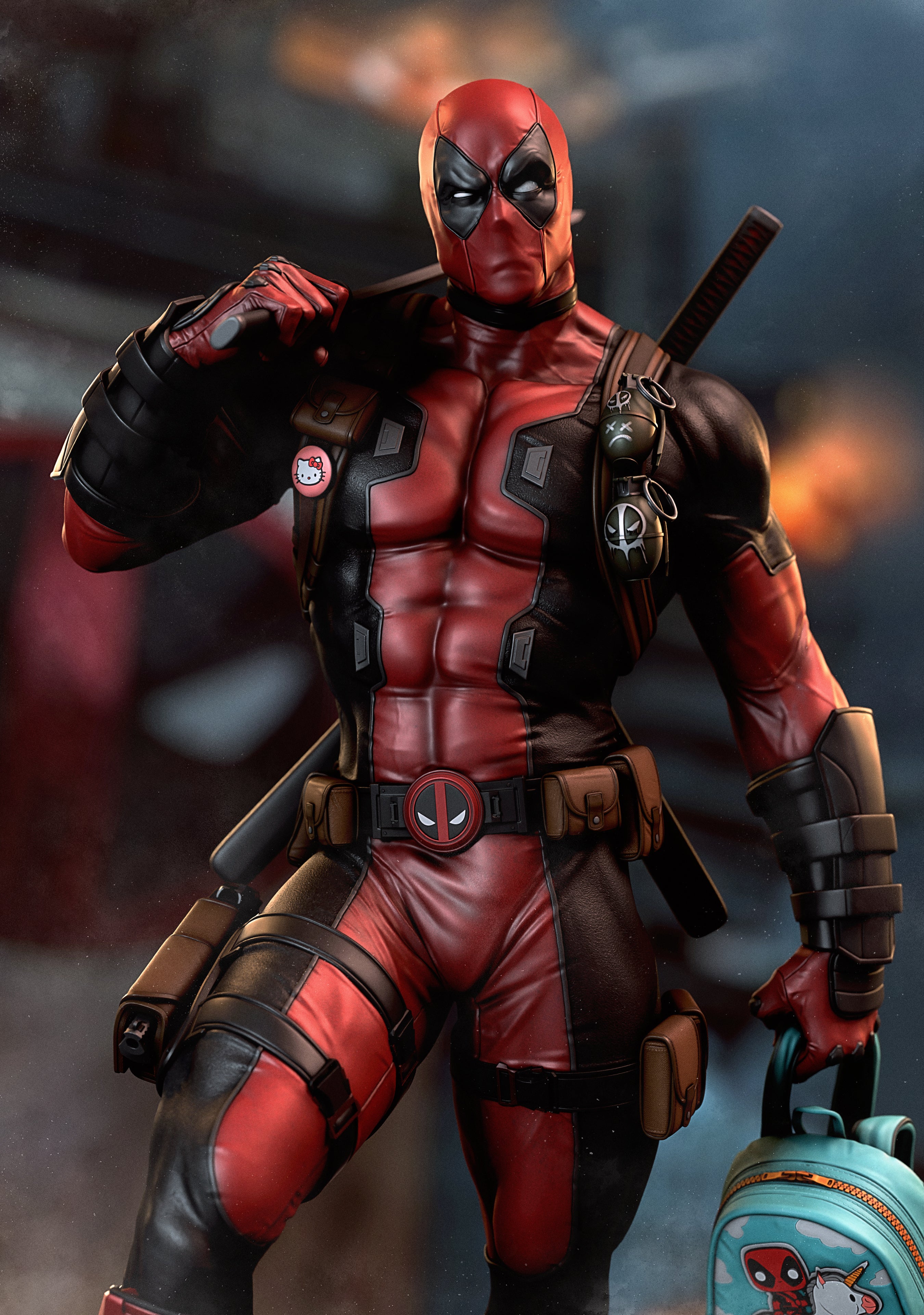 Fourth-Wall Breaker Statue