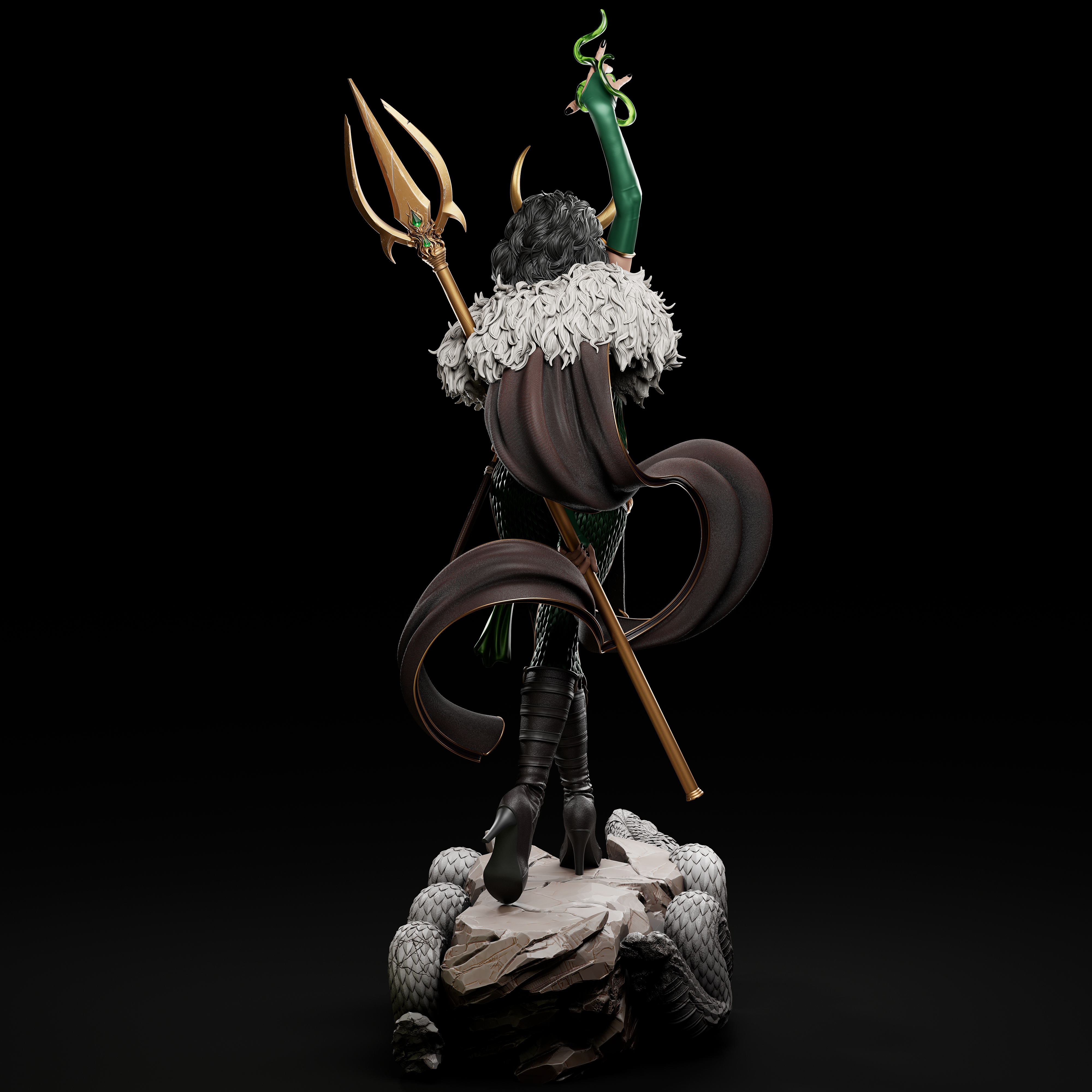 Goddess of Mischief Statue