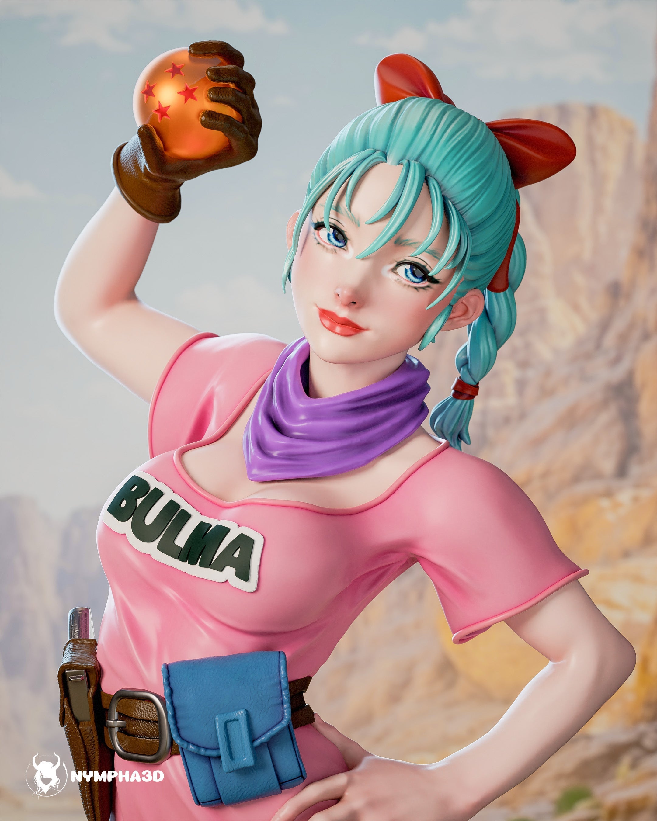 The Capsule Genius Statue