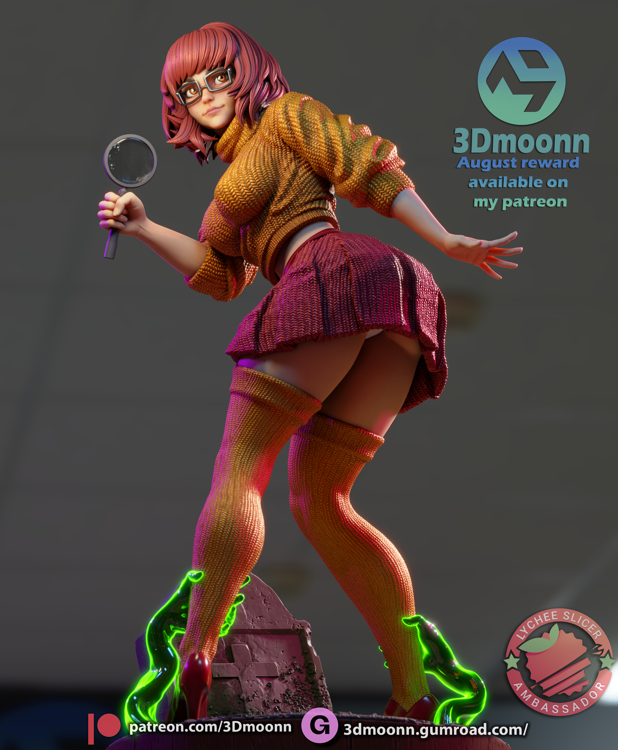 The Clue Seeker | Maximum Detailed 12K 3D printed figure