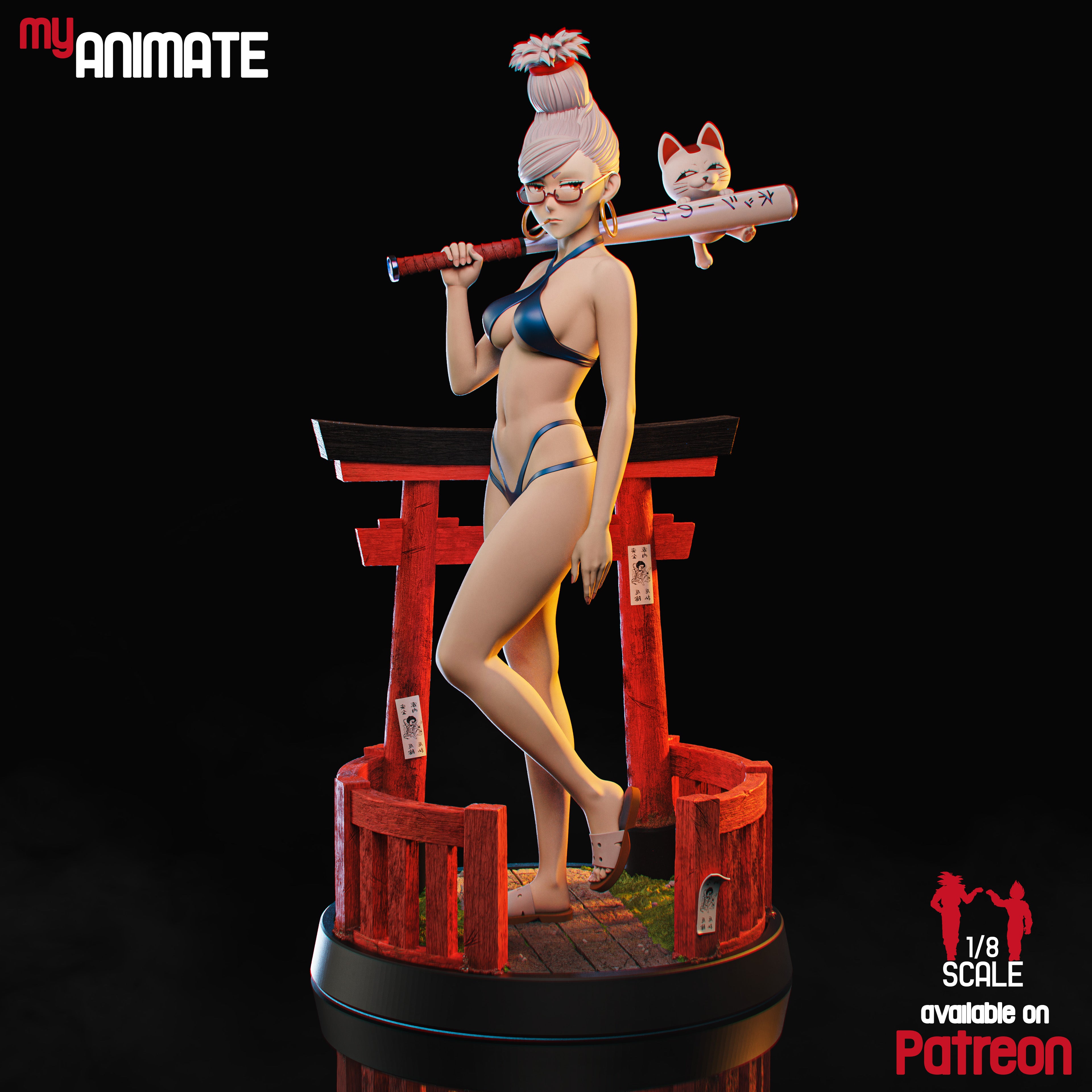 The Spirit Slayer | Maximum Detailed 12K 3D Printed Figure