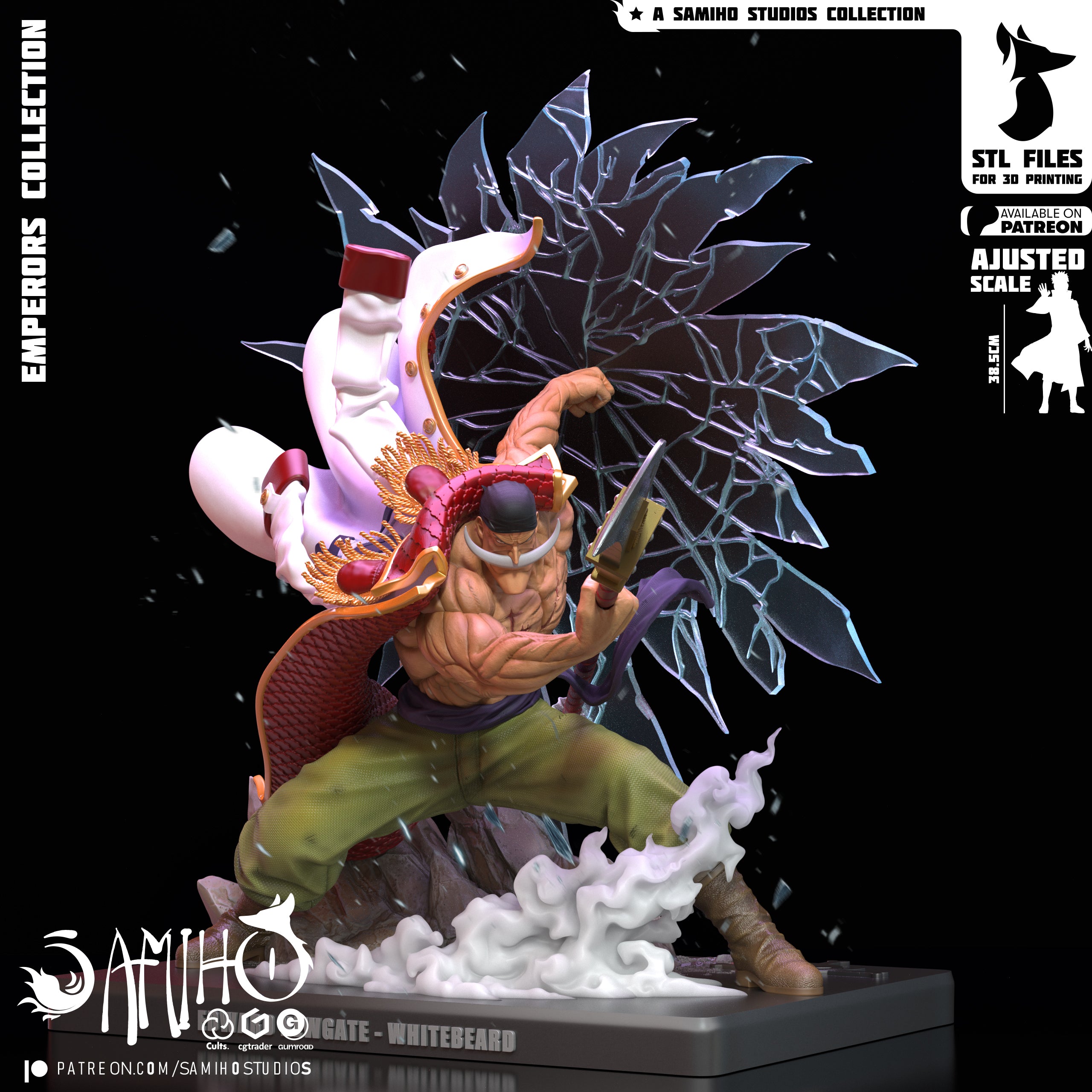 The Strongest Pirate | Maximum Detailed 12K 3D Printed Figure
