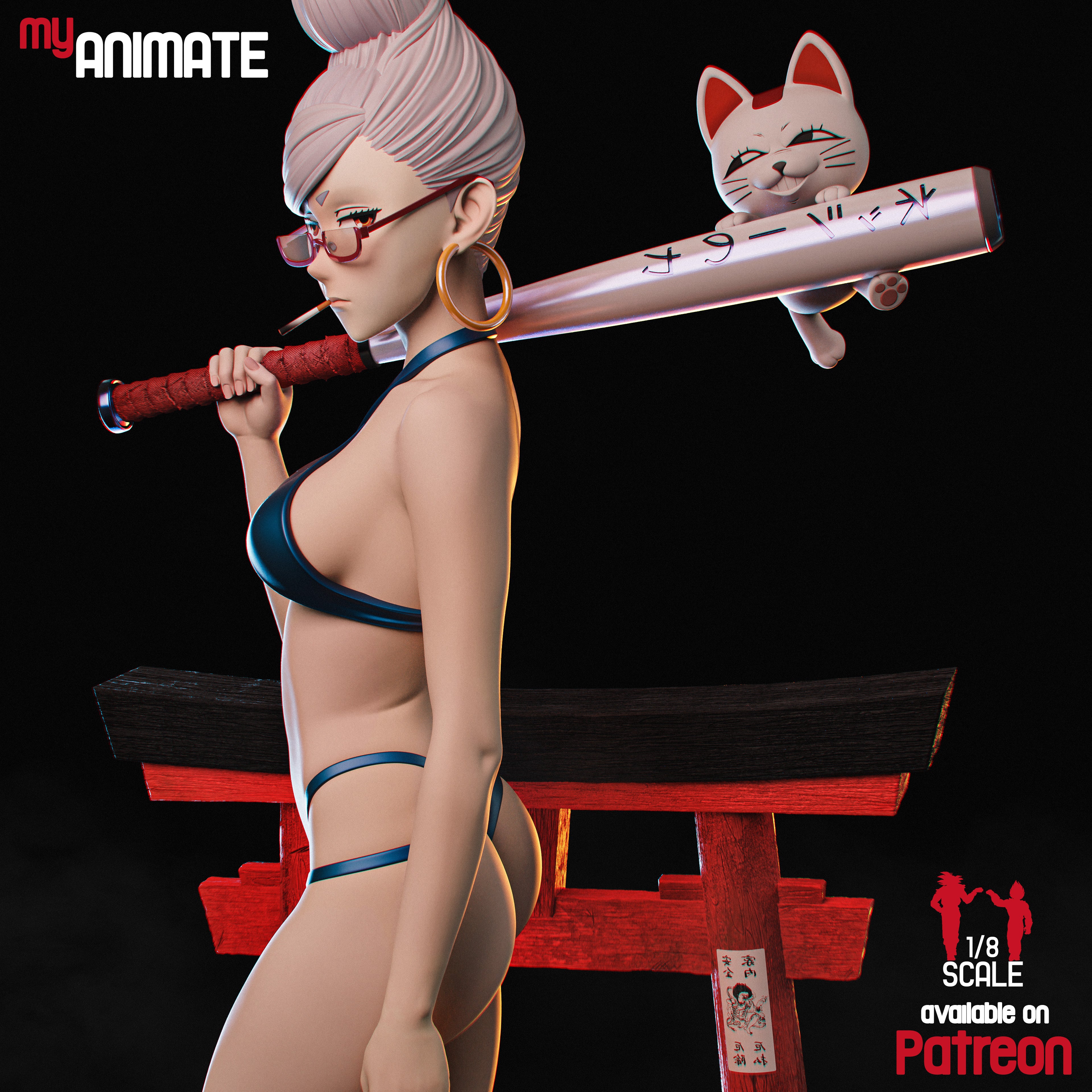 The Spirit Slayer | Maximum Detailed 12K 3D Printed Figure