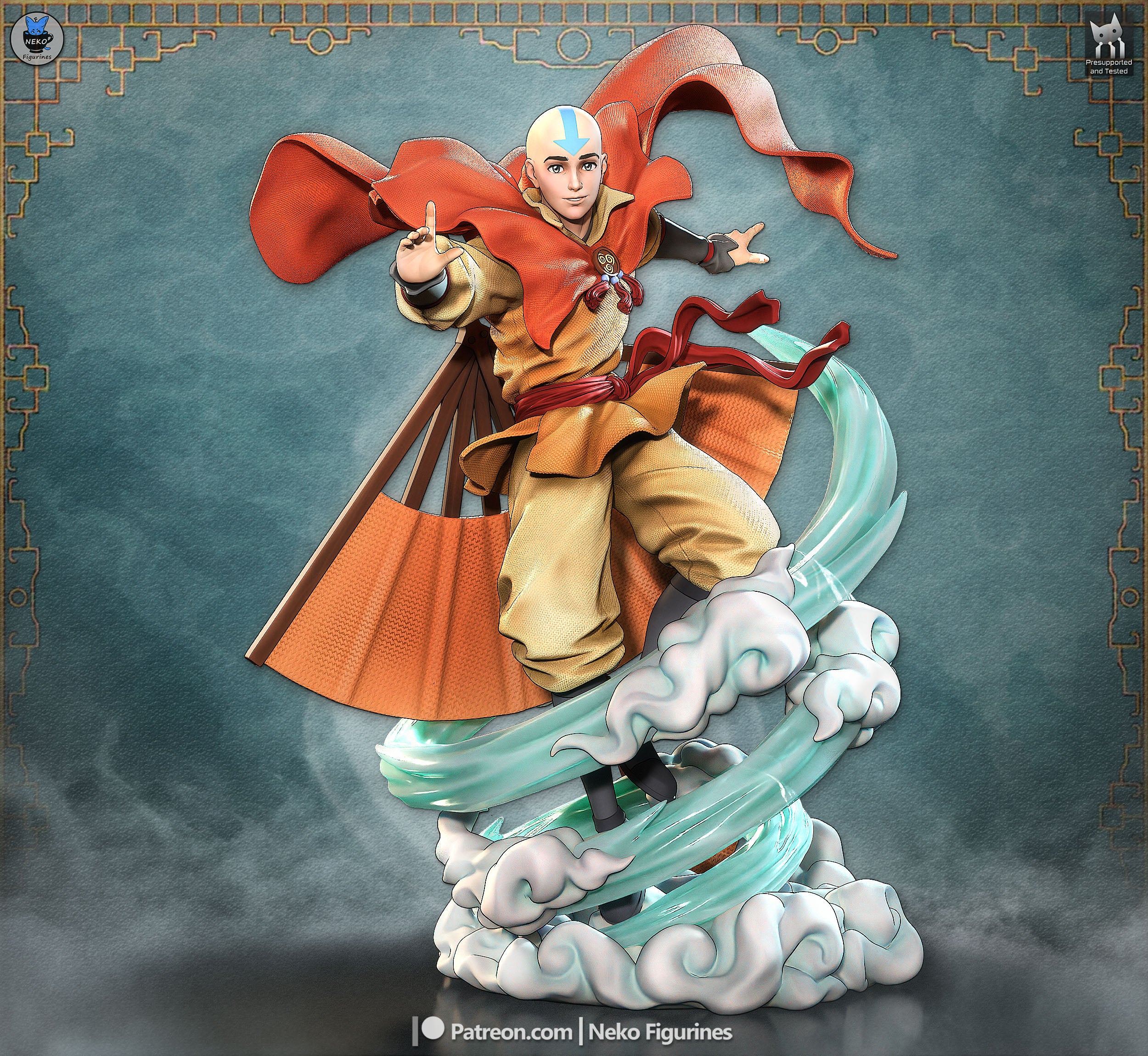 The Last Airbender Statue