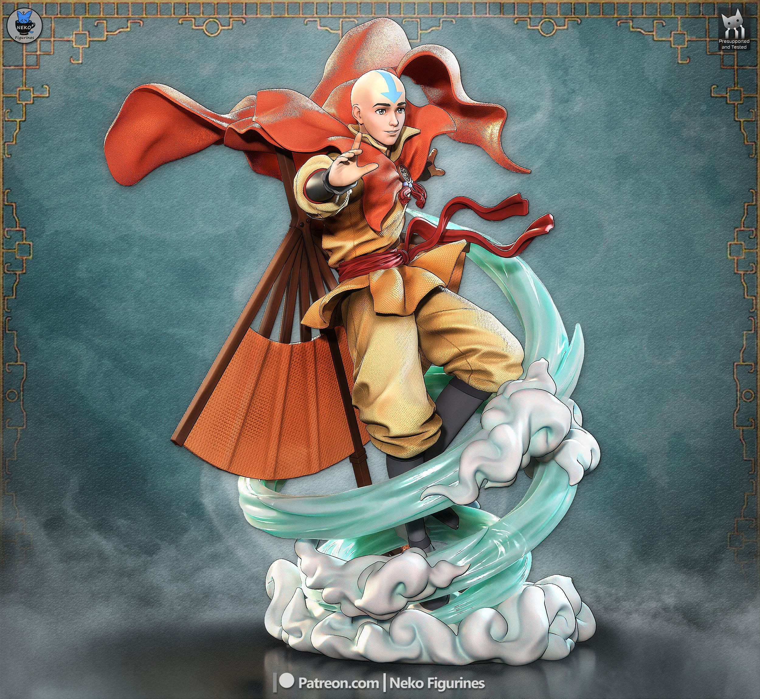 The Last Airbender Statue